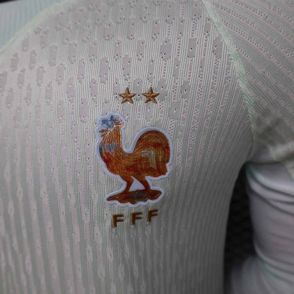 France Authentic Football Jersey Away Long Sleeve Shirt World Cup 2026