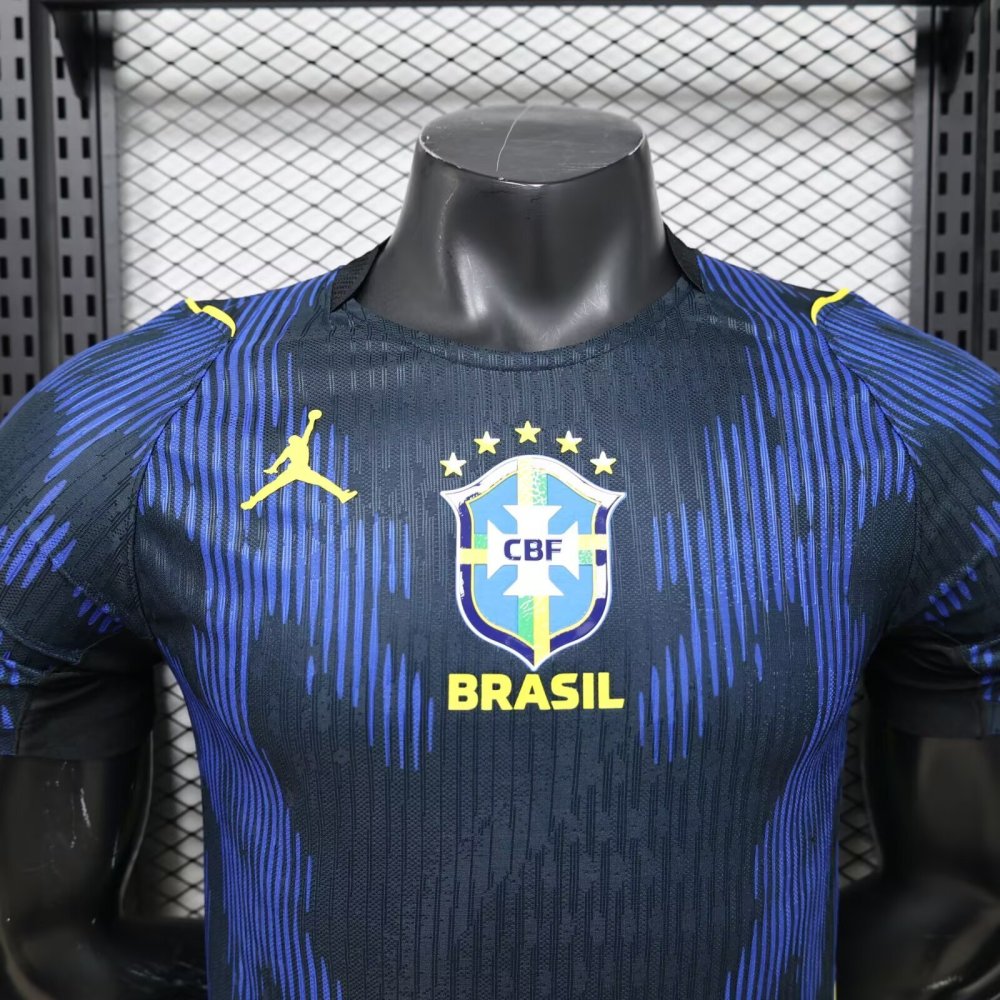Brazil Authentic Soccer Jersey Away Shirt World Cup 2026