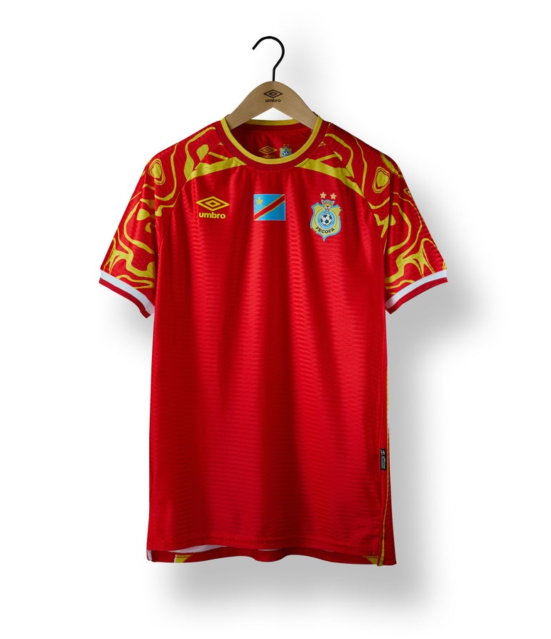 DR Congo Football Jersey Third Away Custom Shirt 2026 World Cup Edition in Red