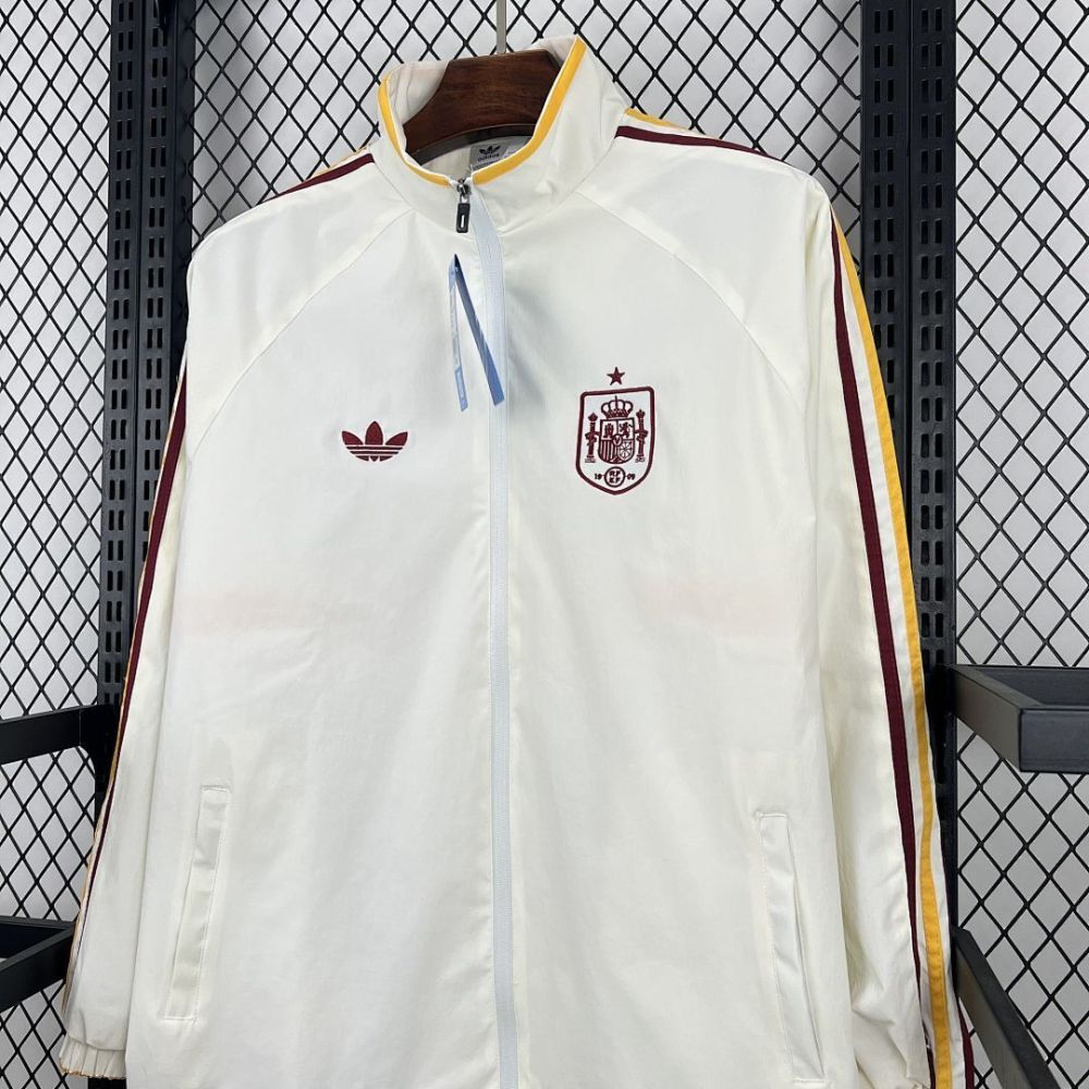 Spain Windbreaker jacket Off-white 2026 World Cup