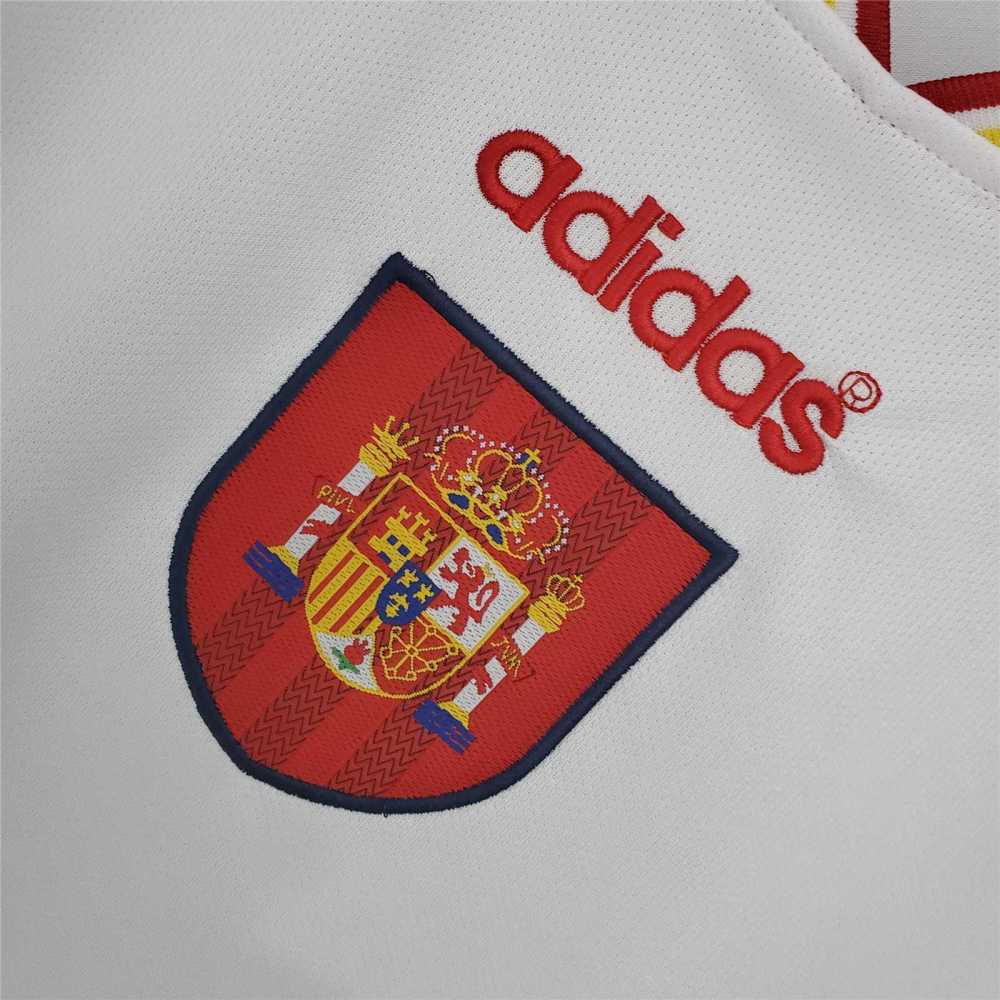 Spain Retro Football Jersey Third Away Custom Shirt 1996