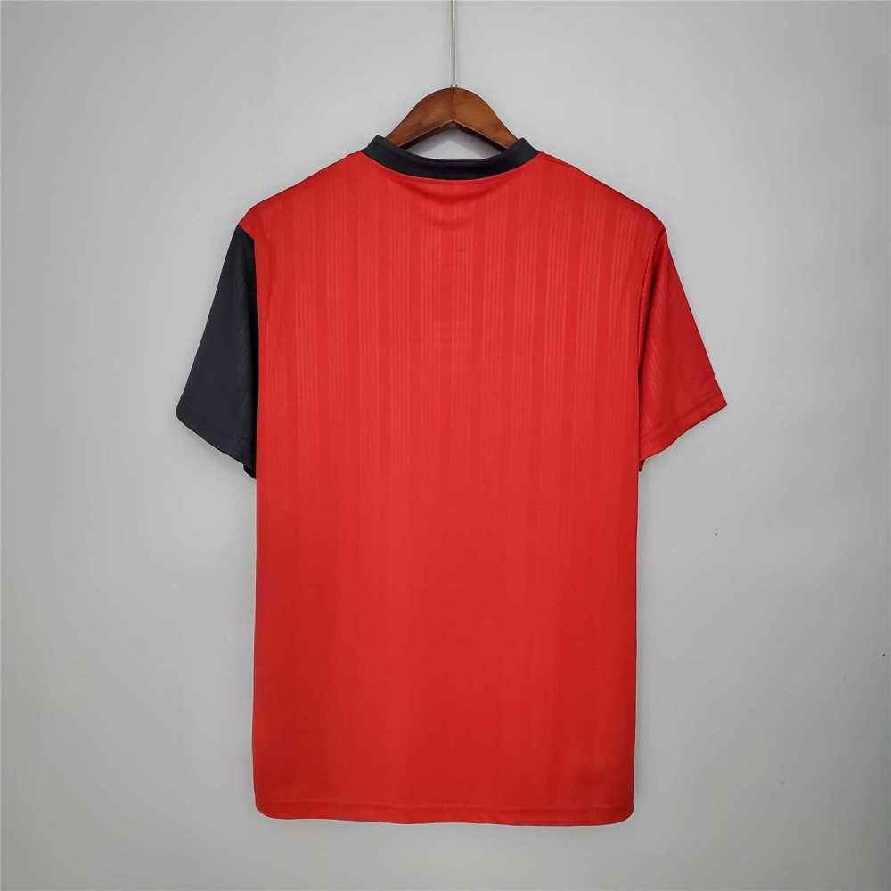 Spain Retro Football Jersey Home Custom Shirt 1996