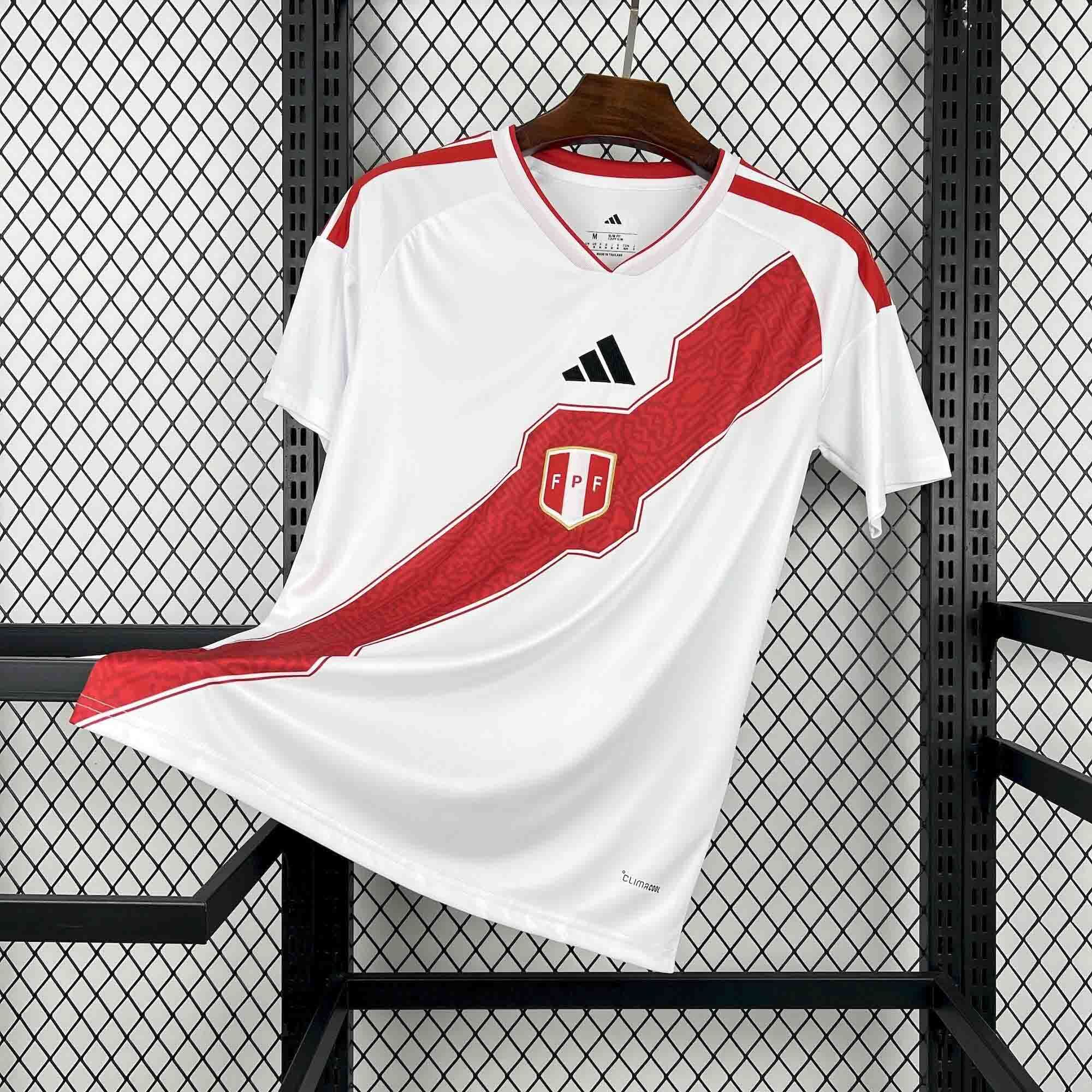 Peru Soccer Jersey Home Custom Shirt 2026 World Cup Edition in Red