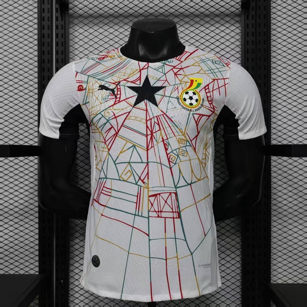Ghana Authentic Football Jersey Home Custom Shirt 2026 World Cup Edition in White