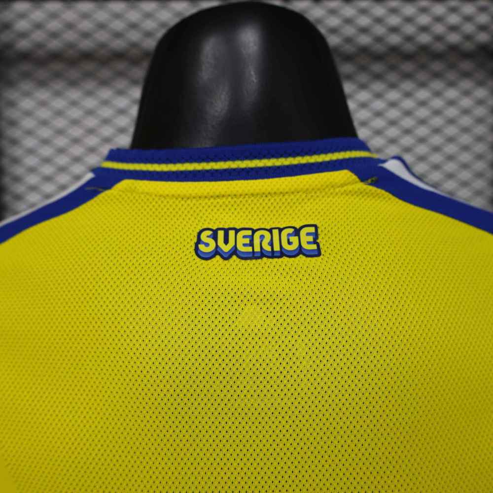 Sweden Authentic Football Jersey Home Shirt World Cup 2026