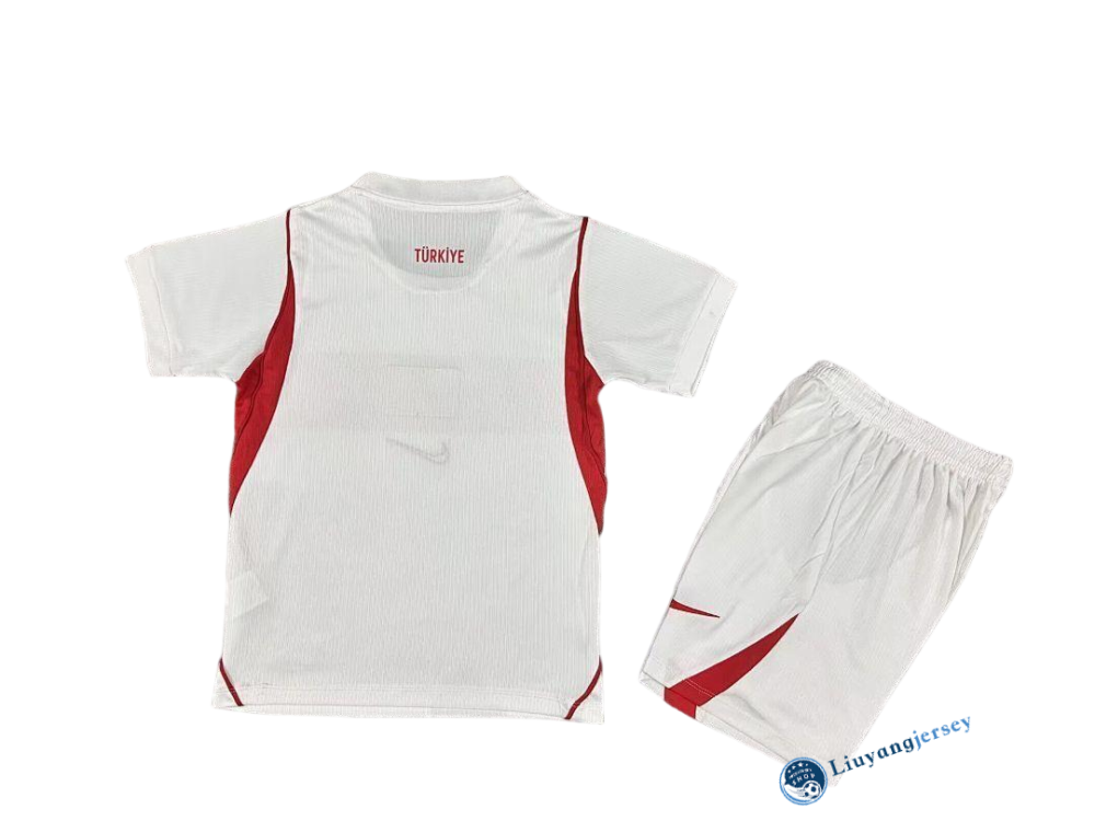 Turkey Football Jersey Home Kids Kit Jersey+Shorts World Cup 2026