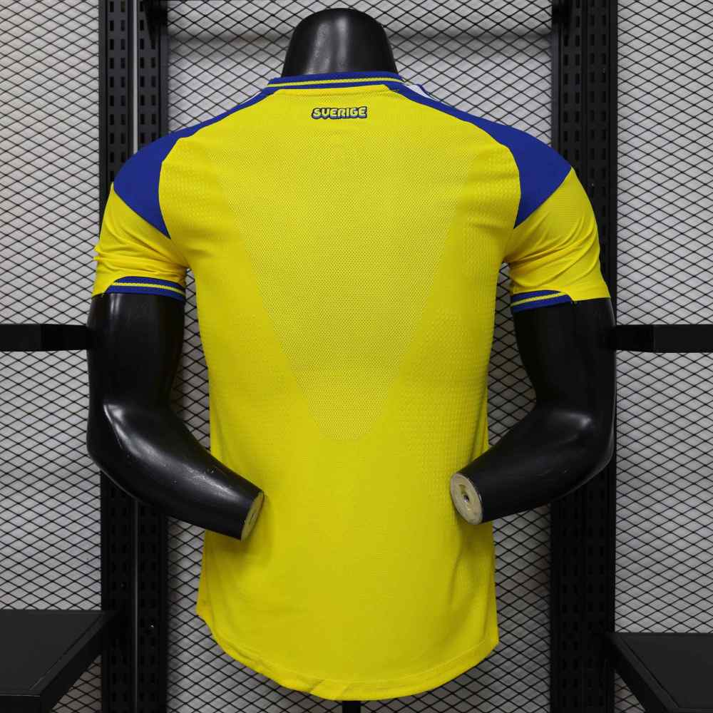 Sweden Authentic Football Jersey Home Shirt World Cup 2026