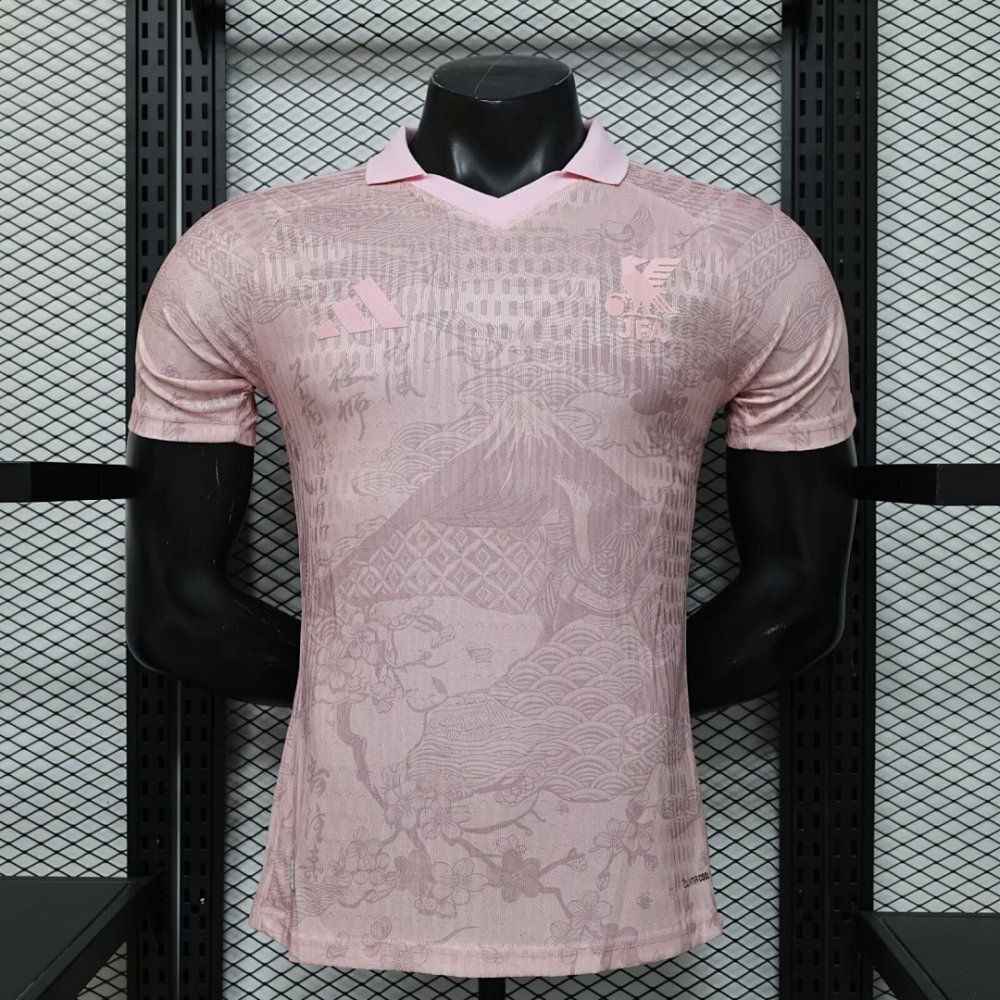 Japan Authentic Football Jersey Pink Special Edition Shirt World Cup 2026