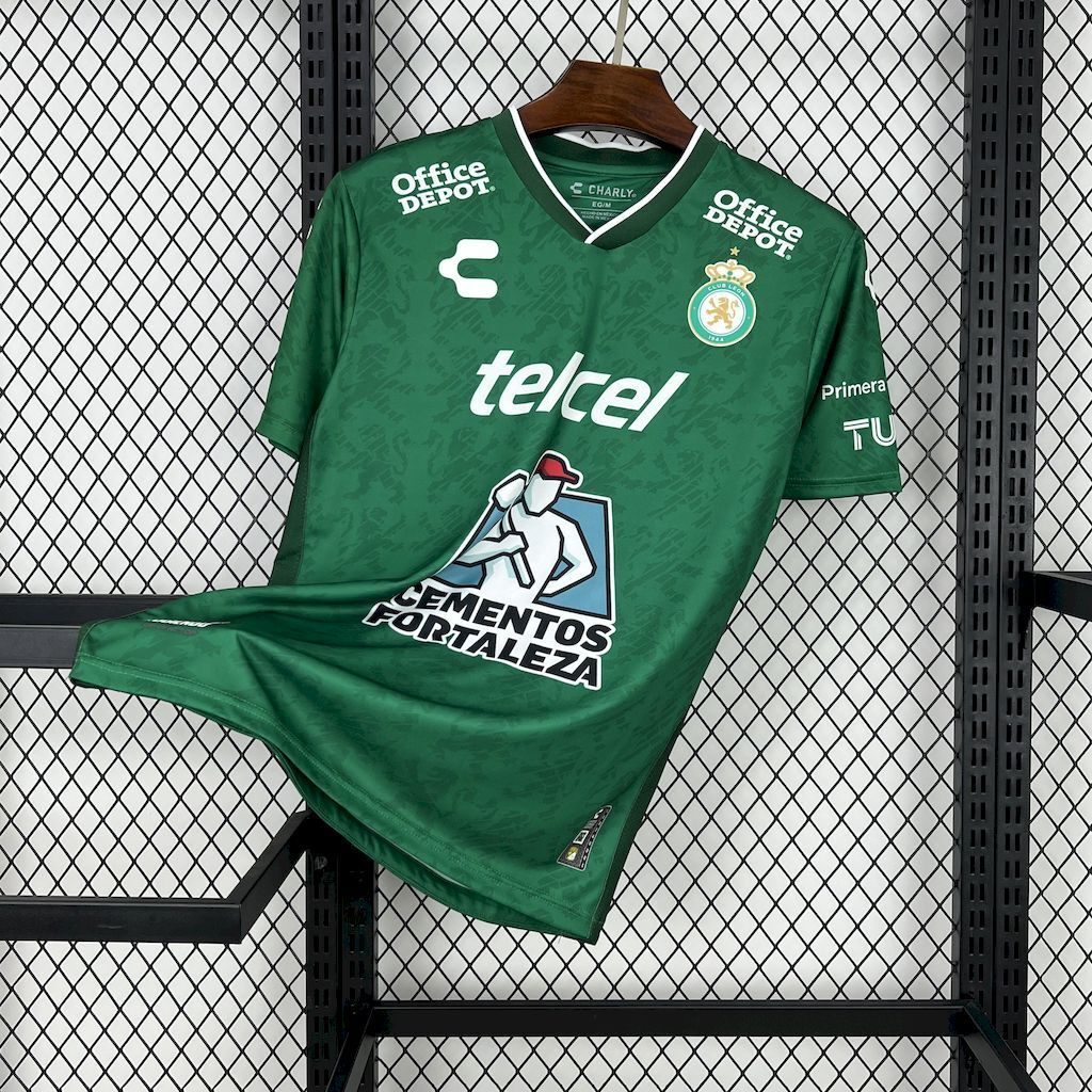 Club Leon Soccer Jersey Home Custom Shirt 2025/26 in Model Year: 2025/26 Country and League: Mexico-Liga MX