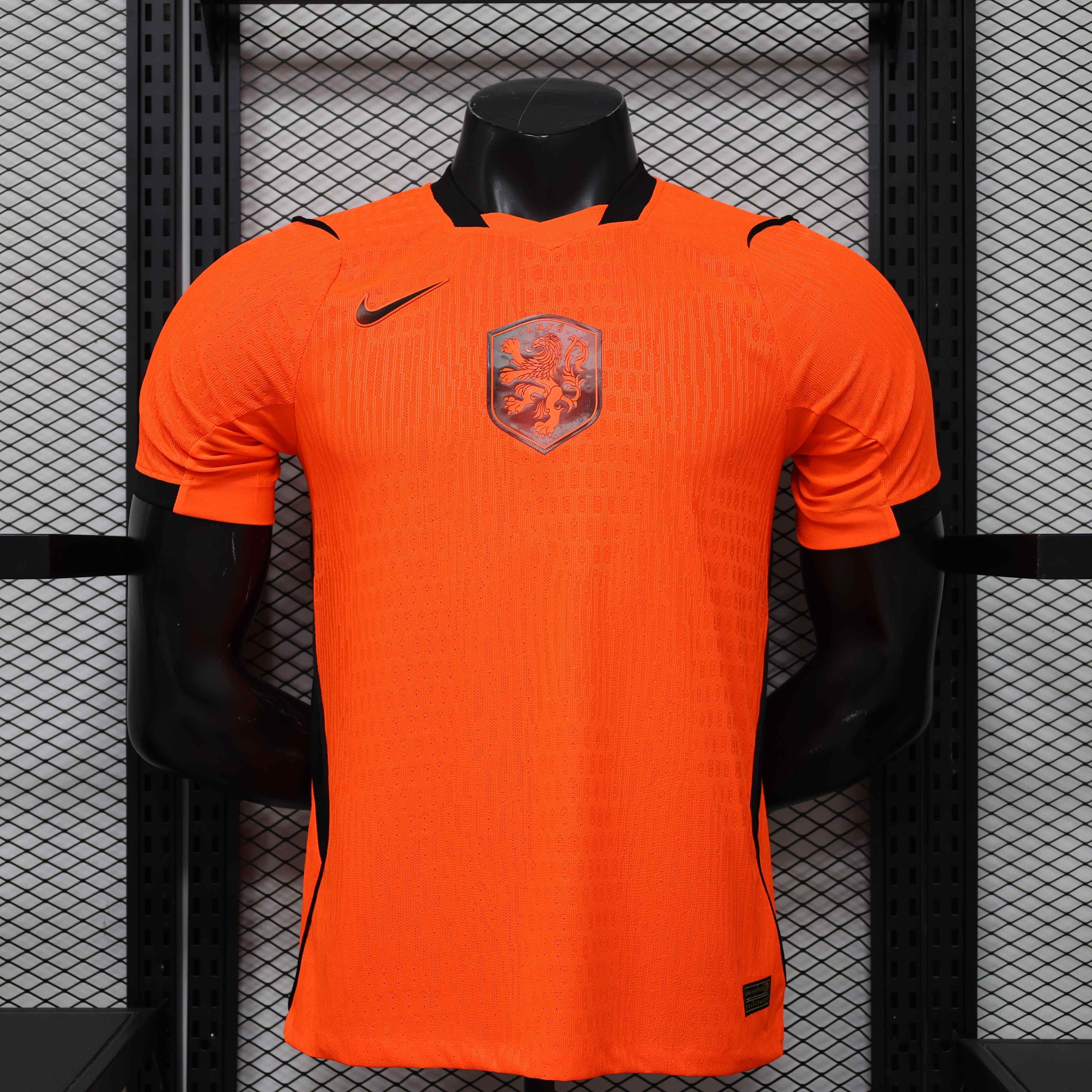Netherlands Authentic Football Jersey Home Shirt 2026 World Cup Edition in Orange