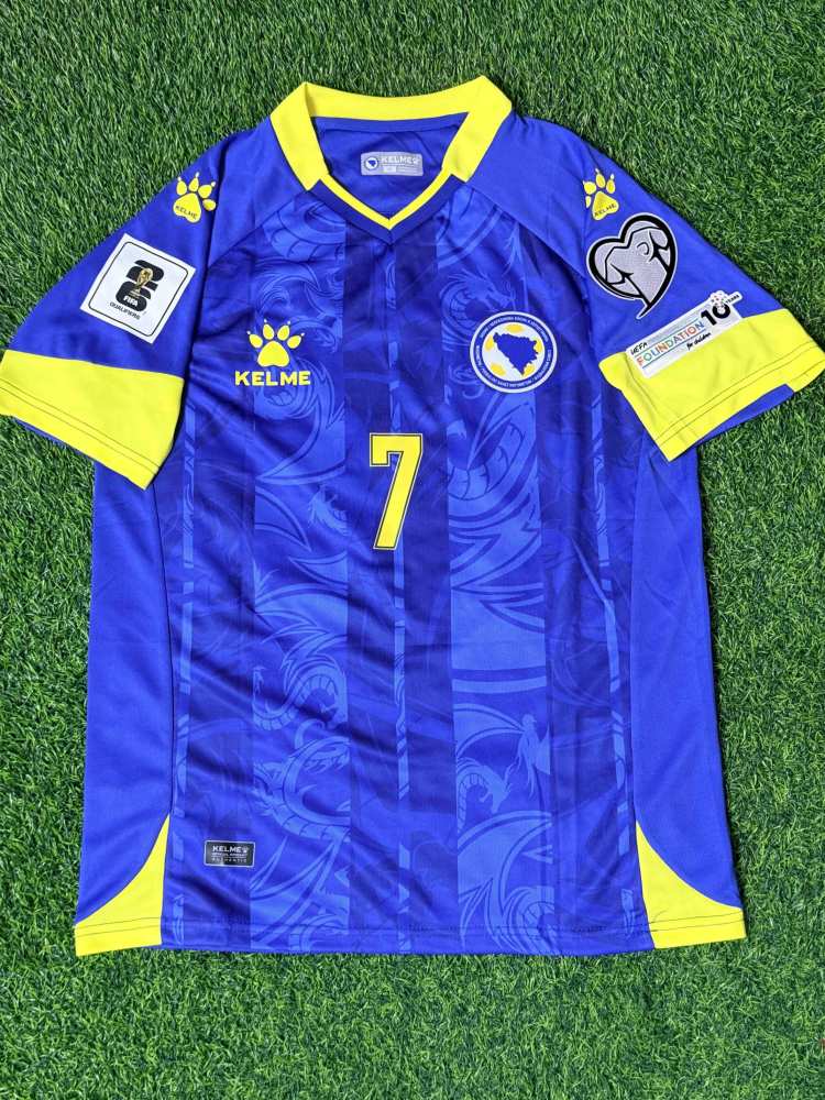 Bosnia and Herzegovina Football Jersey Home Custom Shirt World Cup 2026