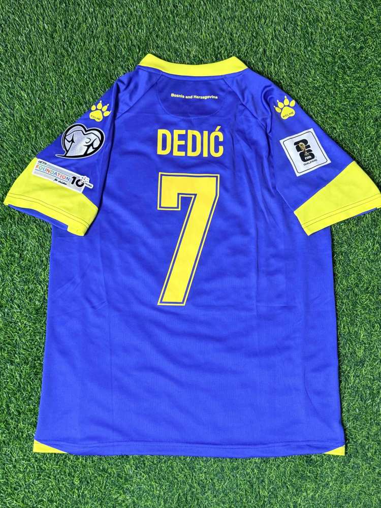 Bosnia and Herzegovina Football Jersey Home Custom Shirt World Cup 2026