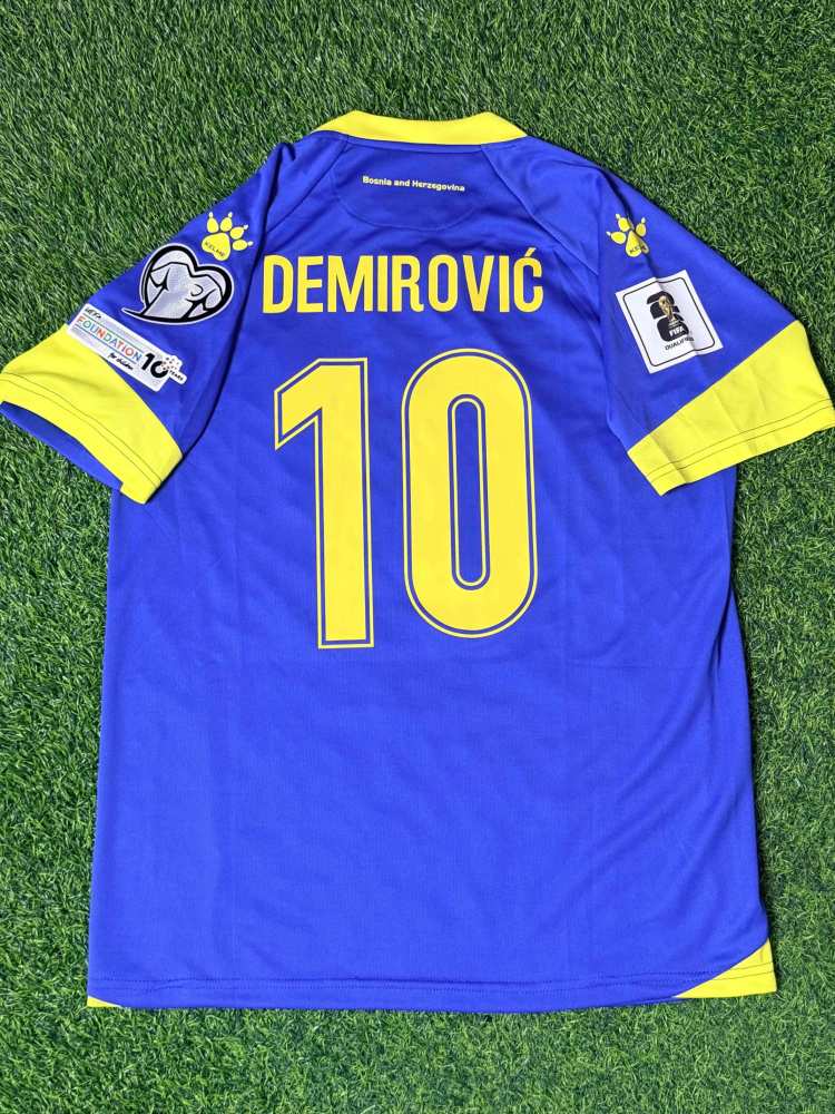 Bosnia and Herzegovina Football Jersey Home Custom Shirt World Cup 2026