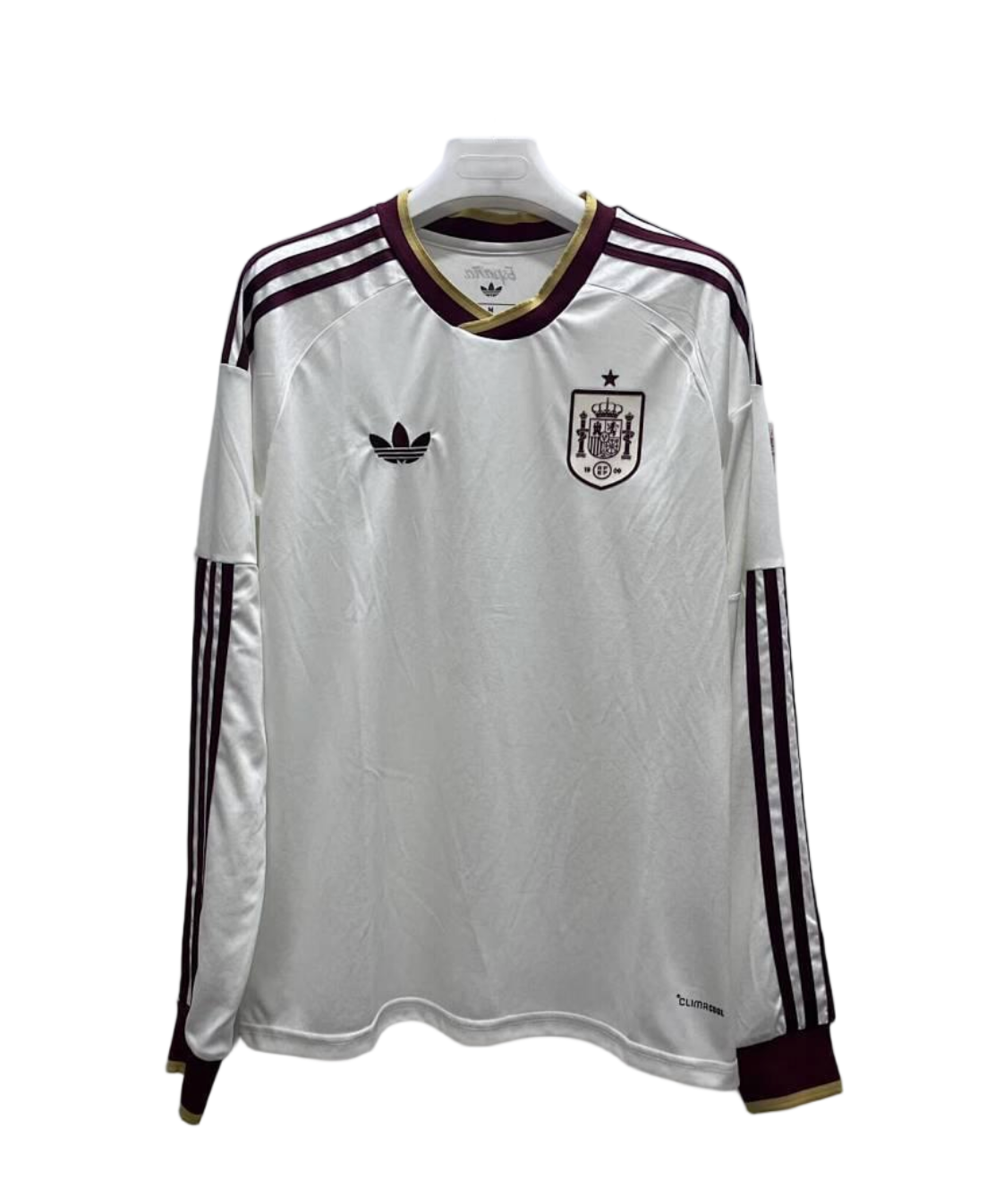 Spain Soccer Jersey Away Long Sleeve Custom Shirt 2026 World Cup Edition in Model Year: 2026 Confederate: UEFA Country: