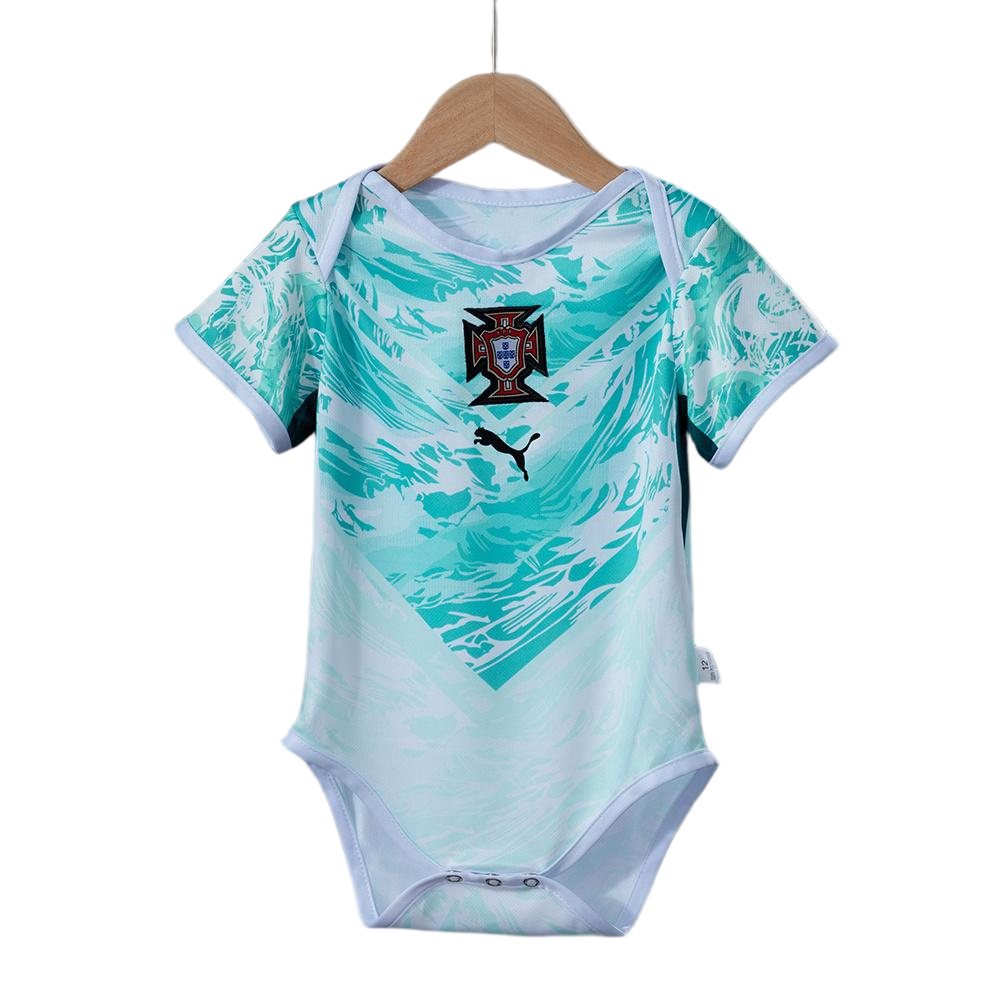 Portugal Soccer Jersey Away Baby Uniform World Cup 2026