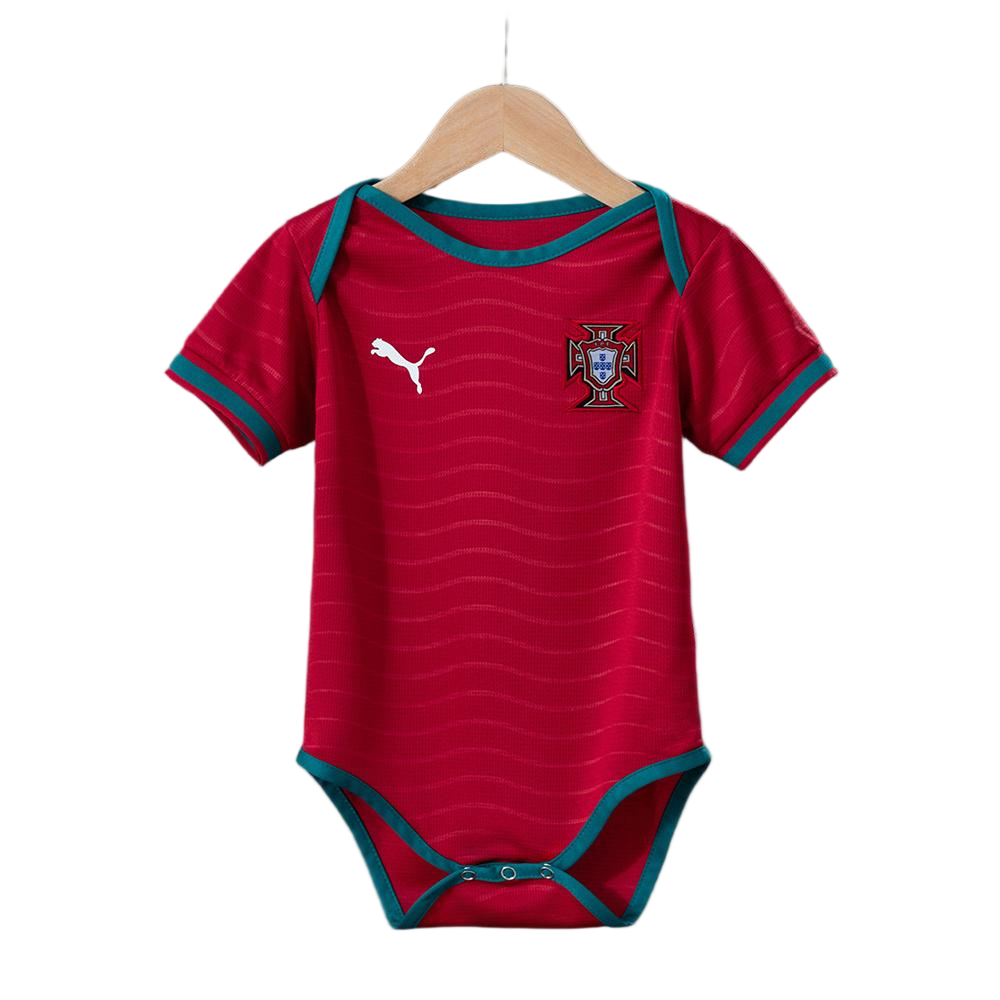 Portugal Soccer Jersey Home Baby Uniform World Cup 2026