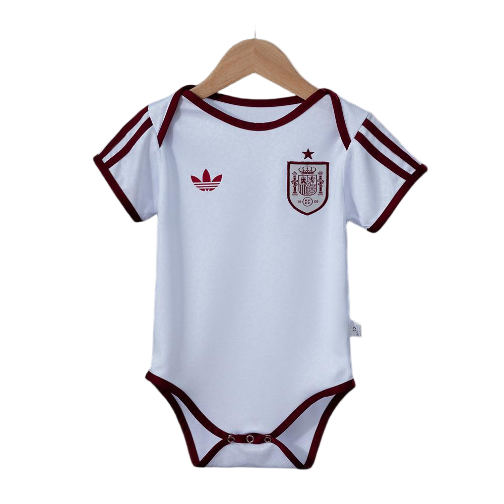Spain Football Jersey Away Baby Uniform 2026 World Cup Edition in Model Year: 2026 Confederate: UEFA Country: Spain-National