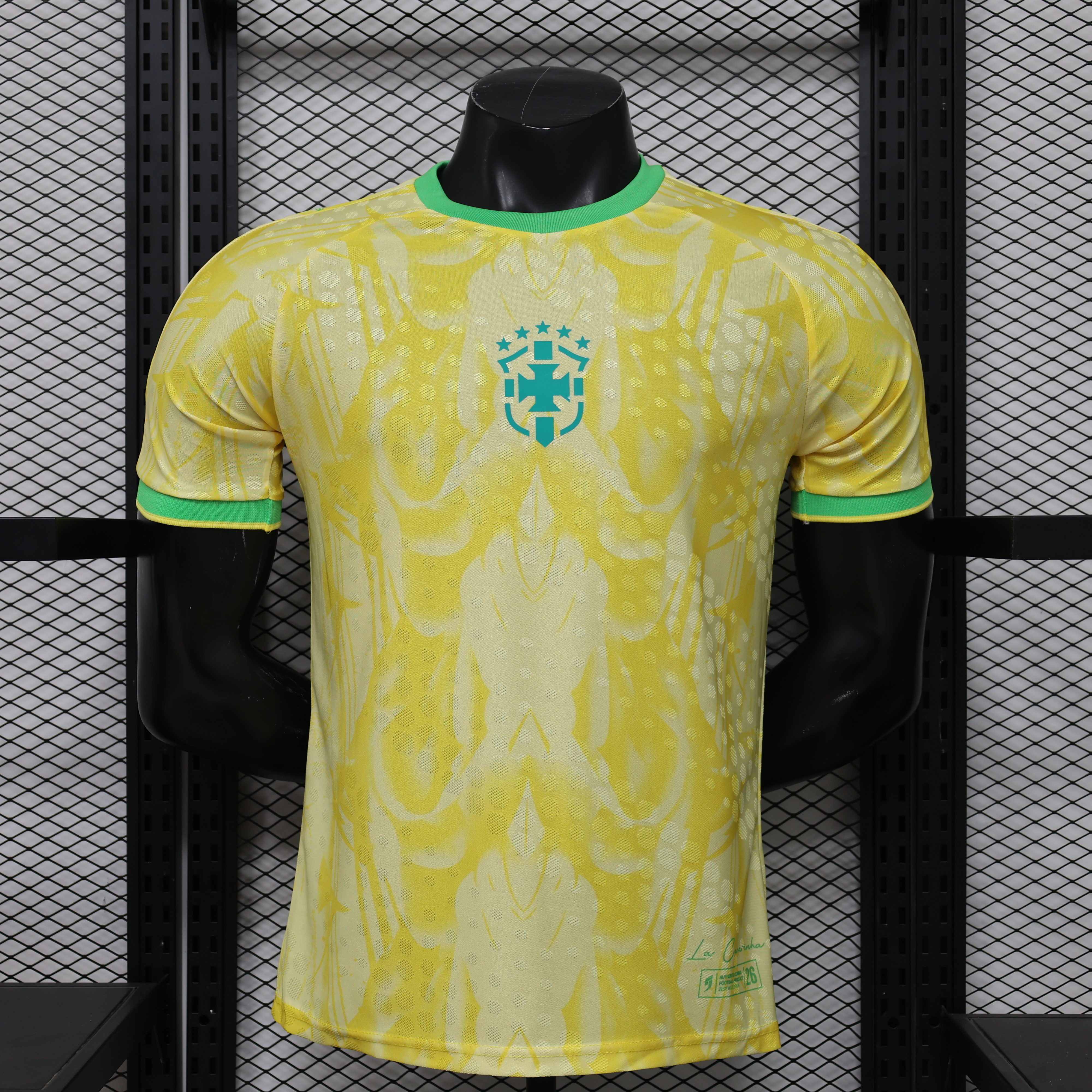 Brazil Authentic Soccer Jersey Yellow Special Edition Shirt 2026 World Cup Edition