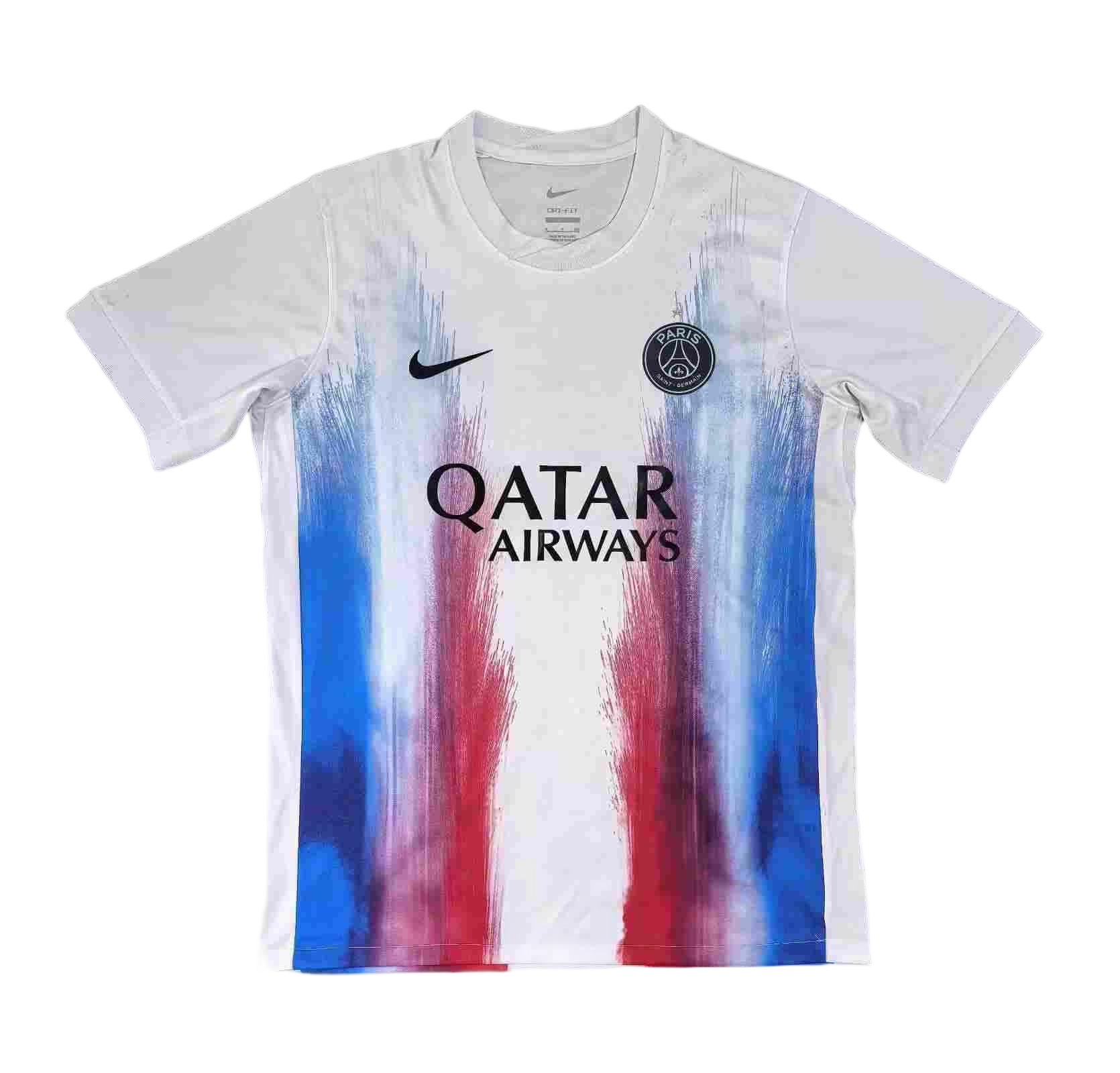 PSG Football Jersey Pre-Match Custom Shirt 2025/26 in White