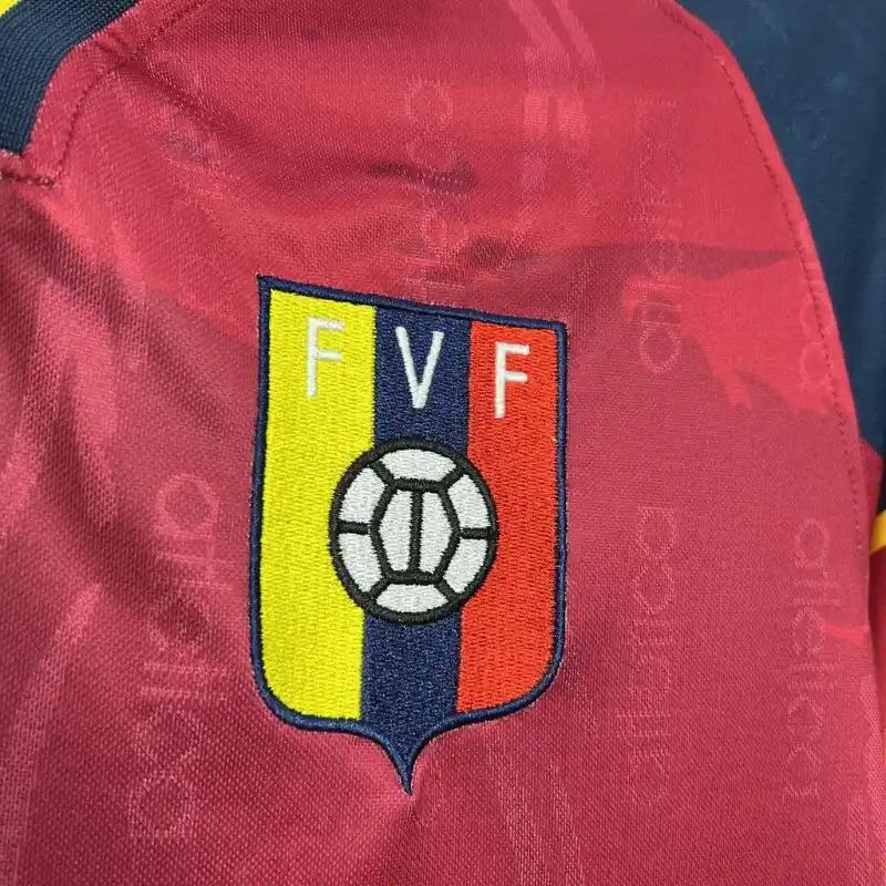 Venezuela Retro Soccer Jersey Home Custom Shirt 2000