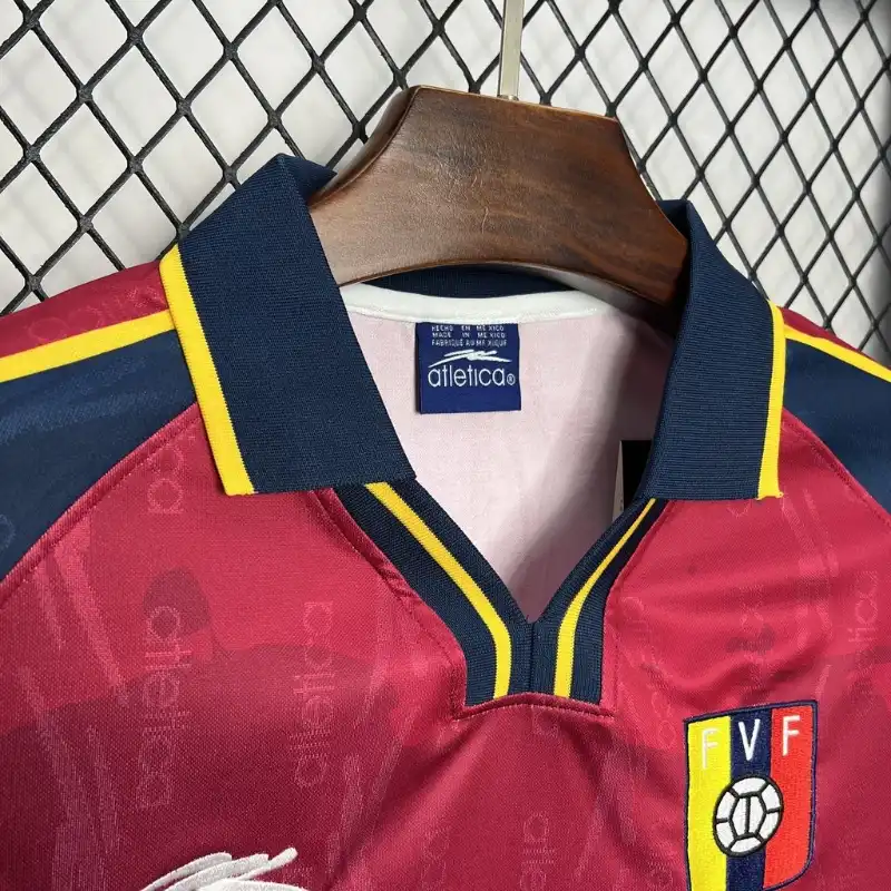 Venezuela Retro Soccer Jersey Home Custom Shirt 2000