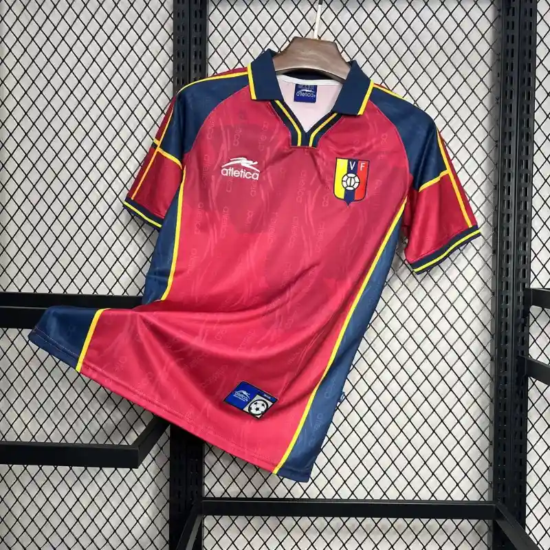 Venezuela Retro Soccer Jersey Home Custom Shirt 2000
