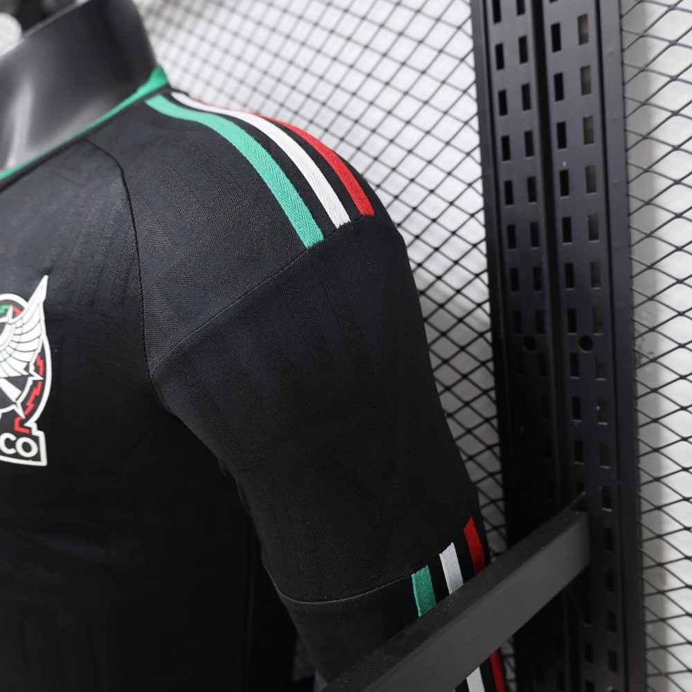 Mexico Authentic Third Away Long Sleeve Kit Soccer Jersey World Cup 2026