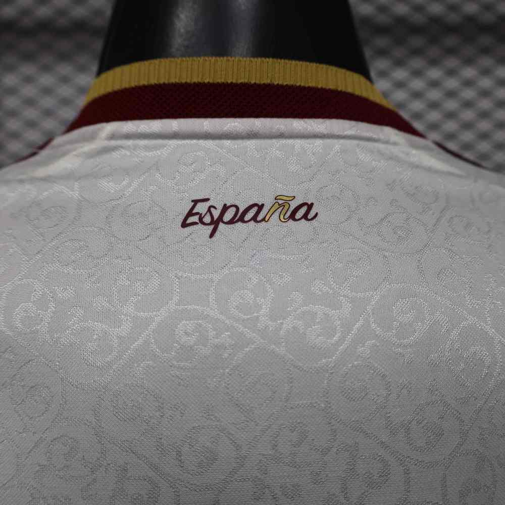 Spain Authentic Football Jersey Away Long Sleeve Shirt World Cup 2026