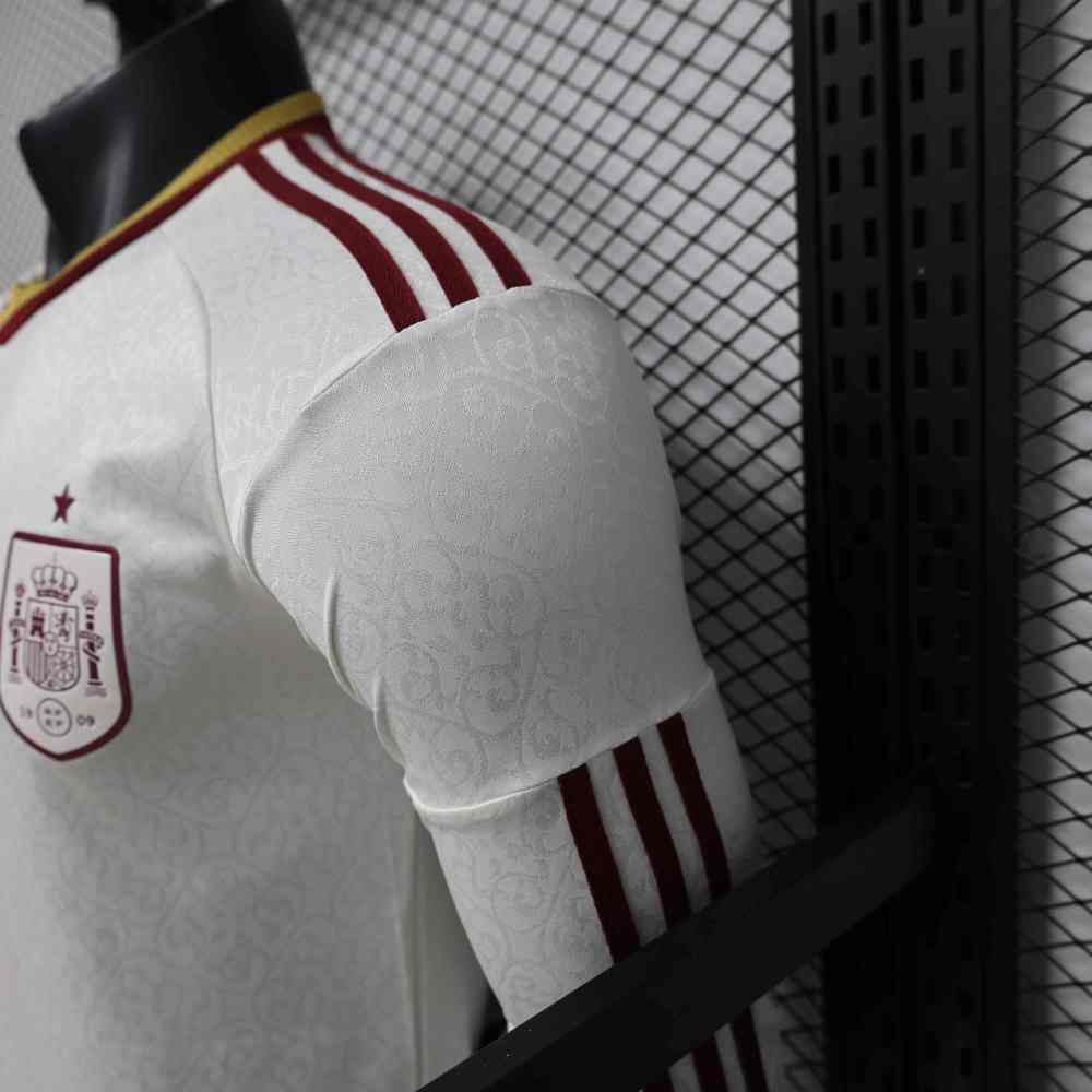 Spain Authentic Football Jersey Away Long Sleeve Shirt World Cup 2026