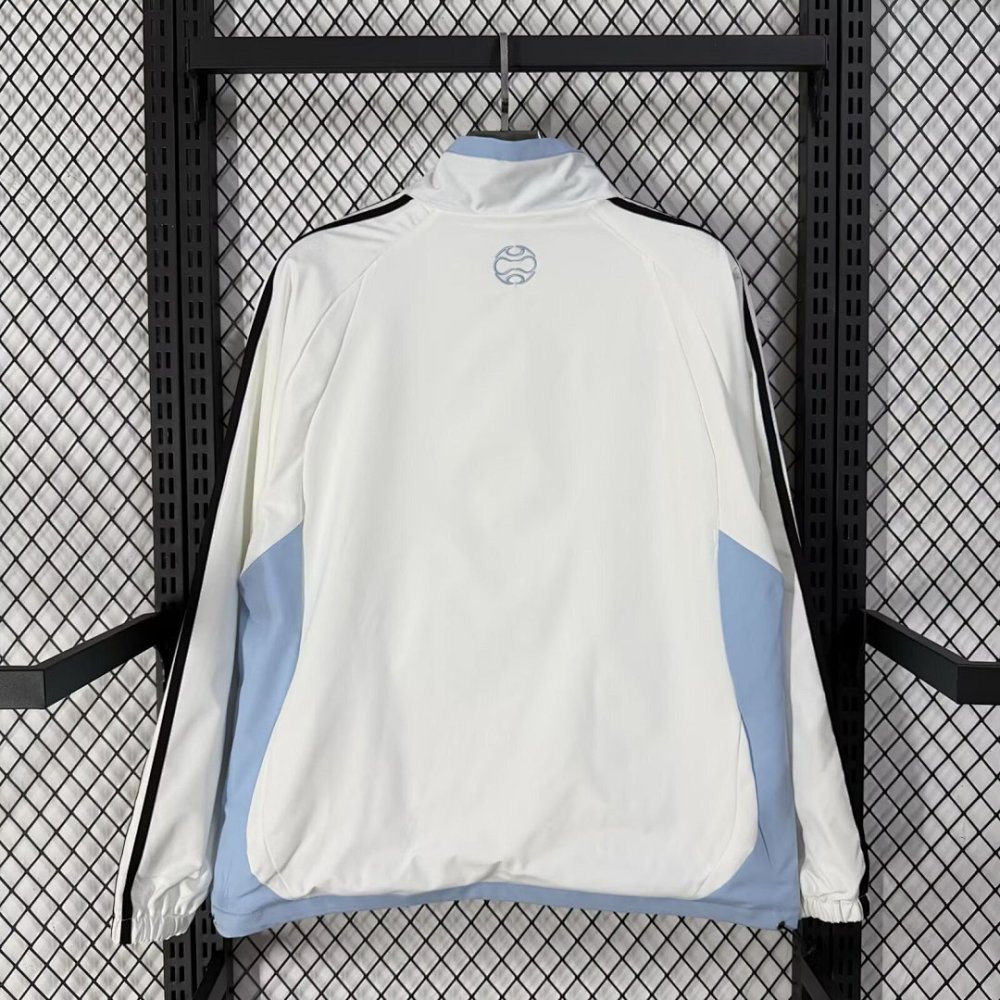Argentina Retro Style Windbreaker Jacket Blue World Cup 2026
