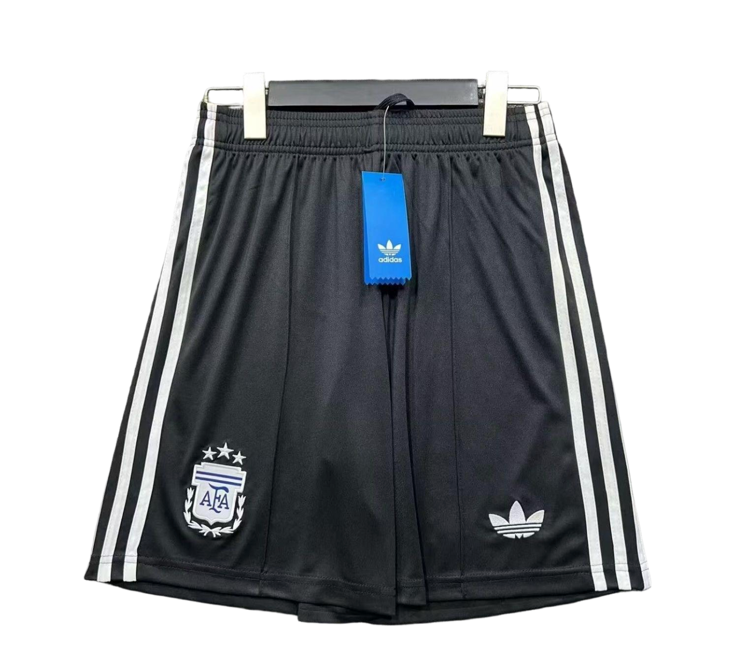 Argentina Soccer Jersey Away Custom Shorts 2026 World Cup Edition in Black