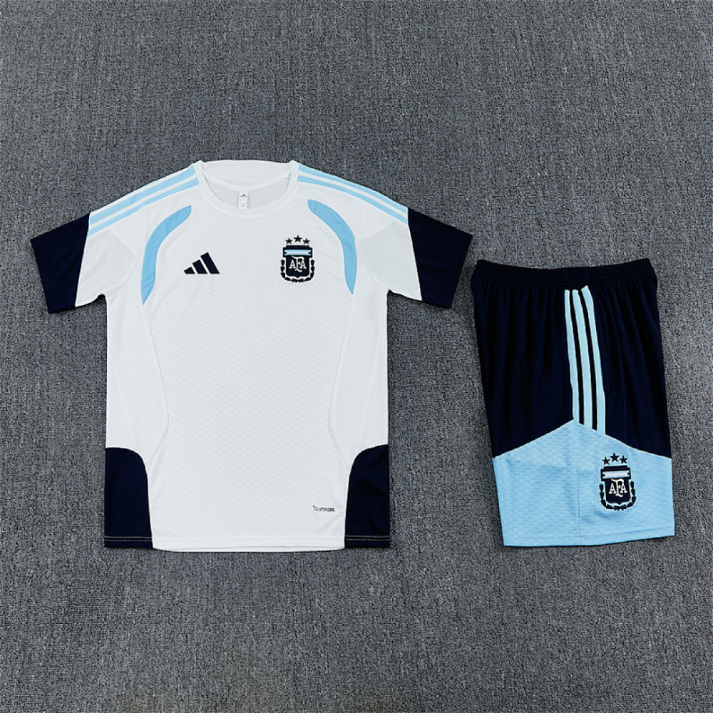 Argentina Training Jersey Kit White World Cup 2026