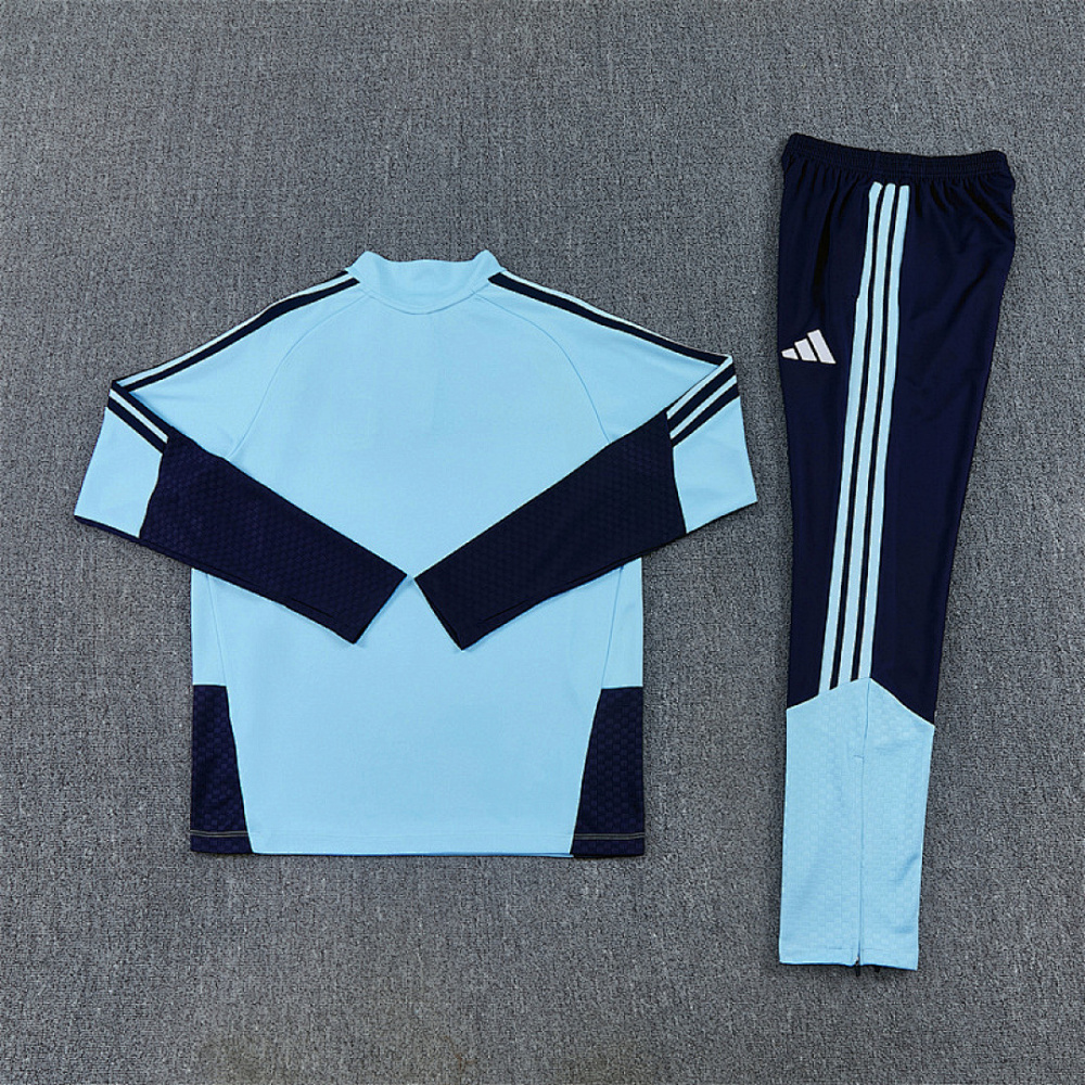 Kids Argentina Training Kit (Sweatshirt+Pants) Blue World Cup 2026