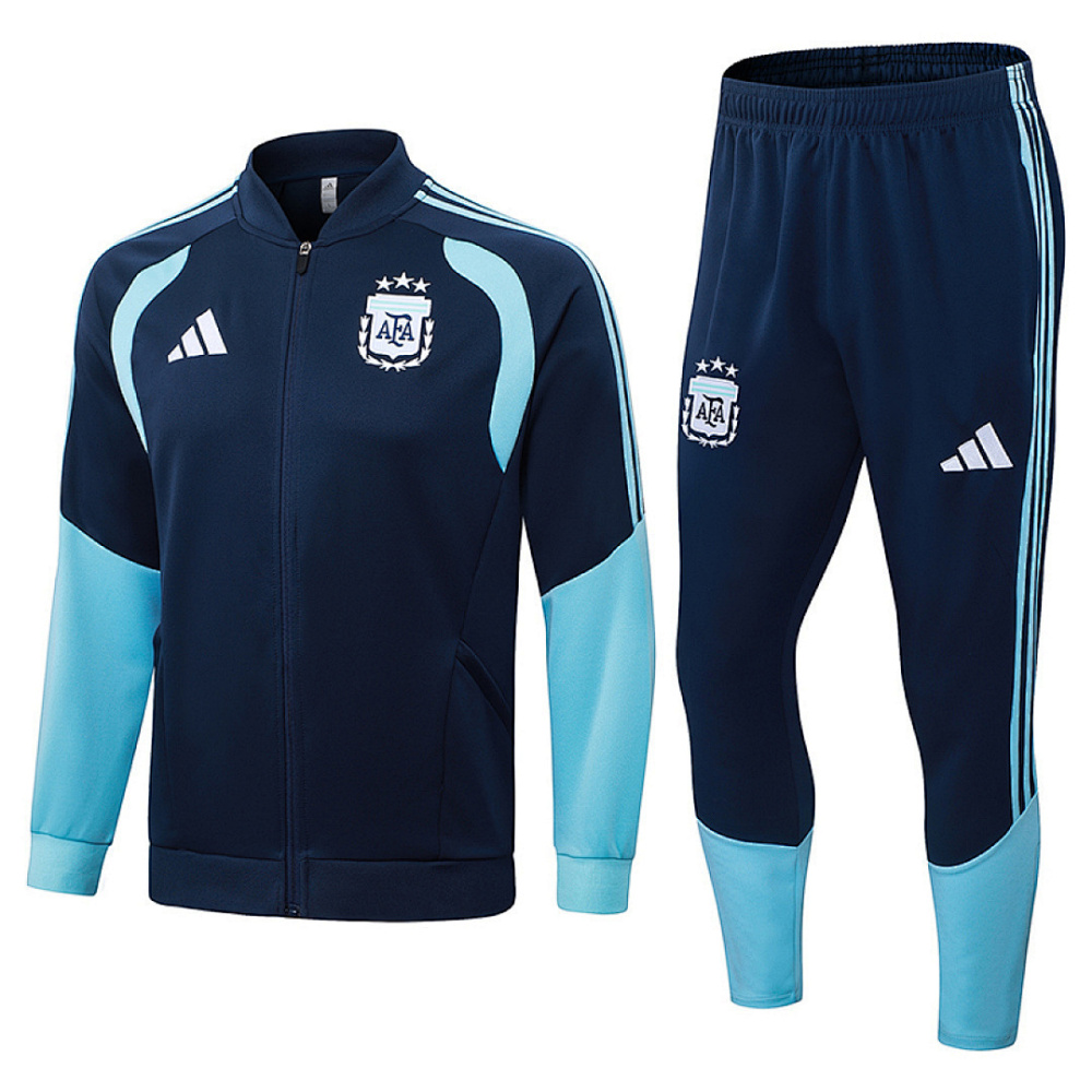 Kids Argentina Training Kit (Jacket+Pants) Blue World Cup 2026