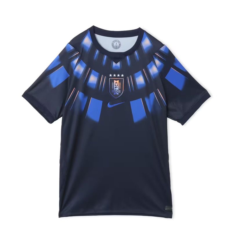 Uruguay Football Jersey Away Custom Shirt 2026 World Cup Edition in Black