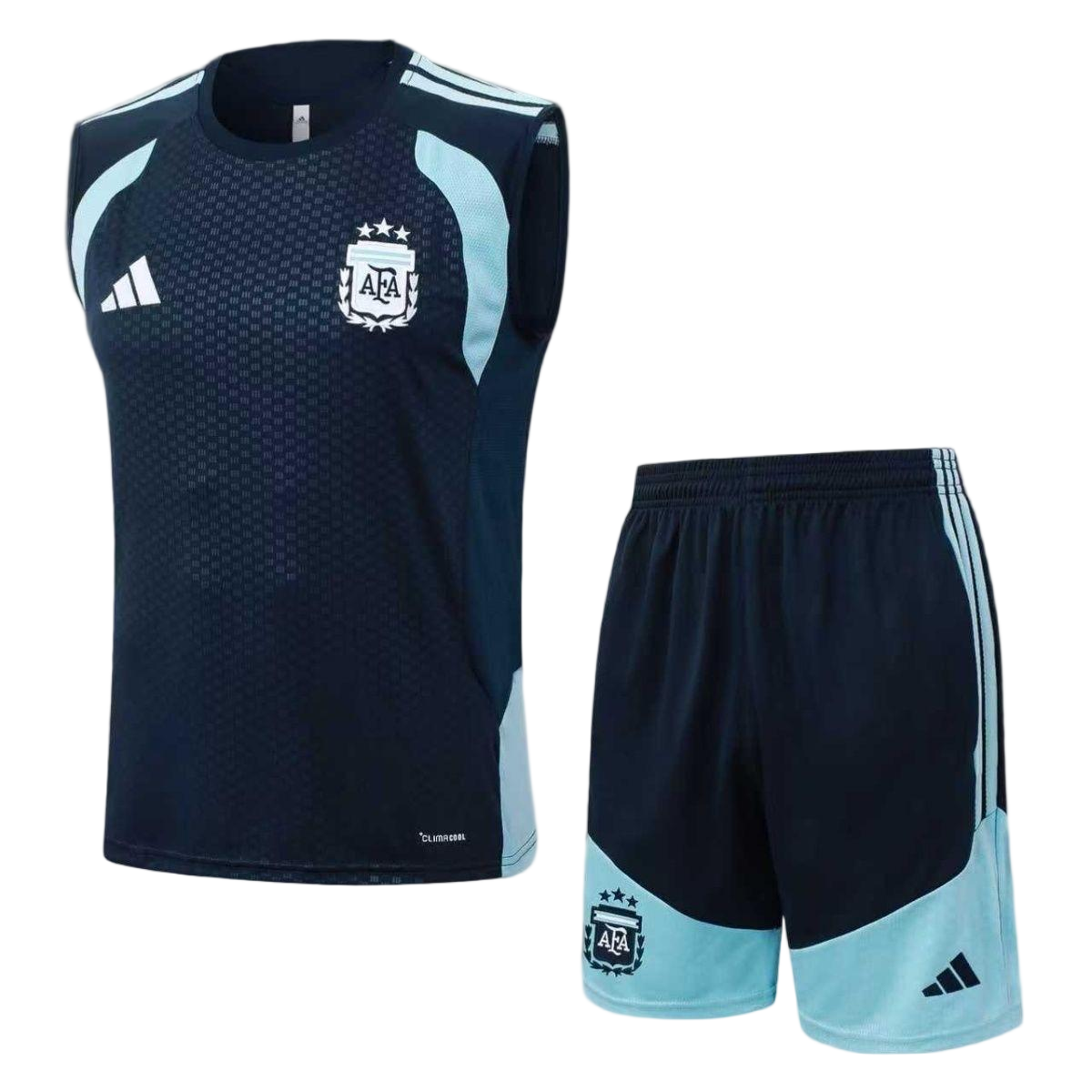 Argentina Sleeveless Training Kit Blue 2026 World Cup Edition