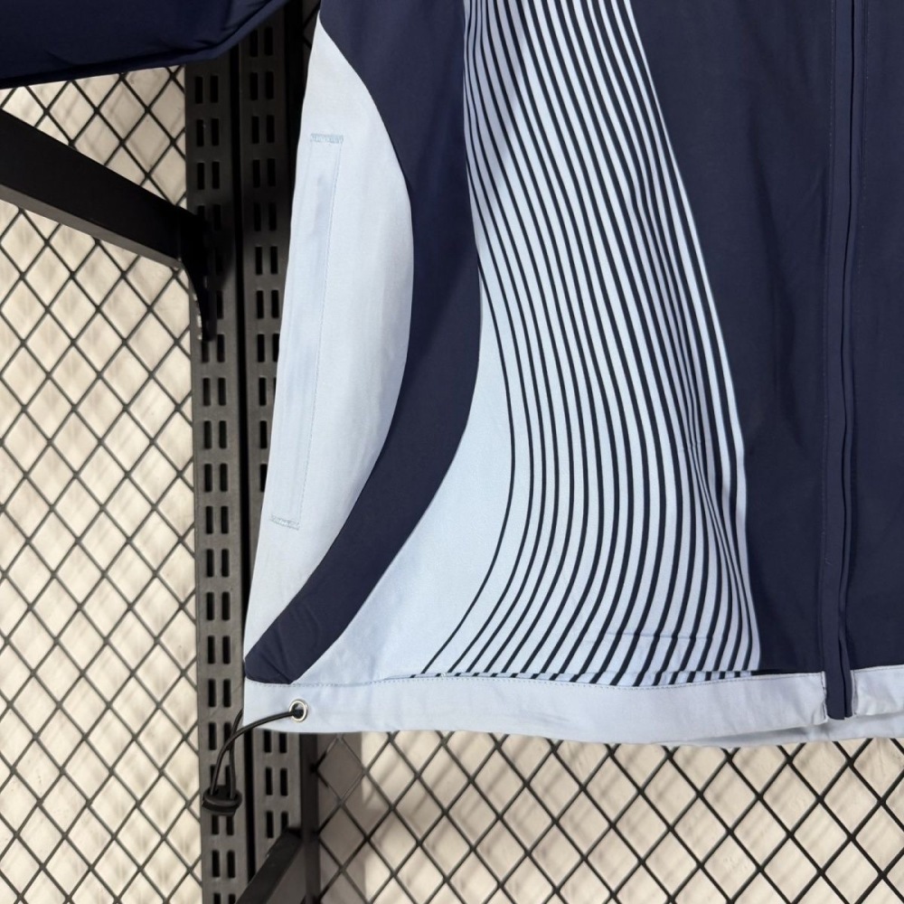 Argentina Retro Style Windbreaker Jacket Blue World Cup 2026