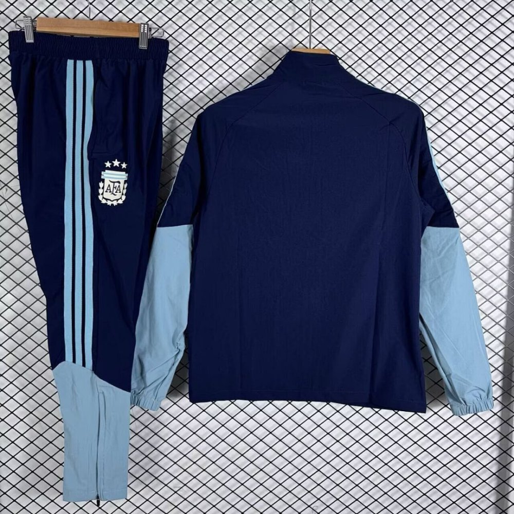Argentina Windbreaker Jacket With Pants Blue World Cup 2026