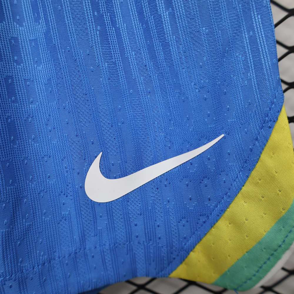 Brazil Authentic Soccer Home Custom Shorts World Cup 2026