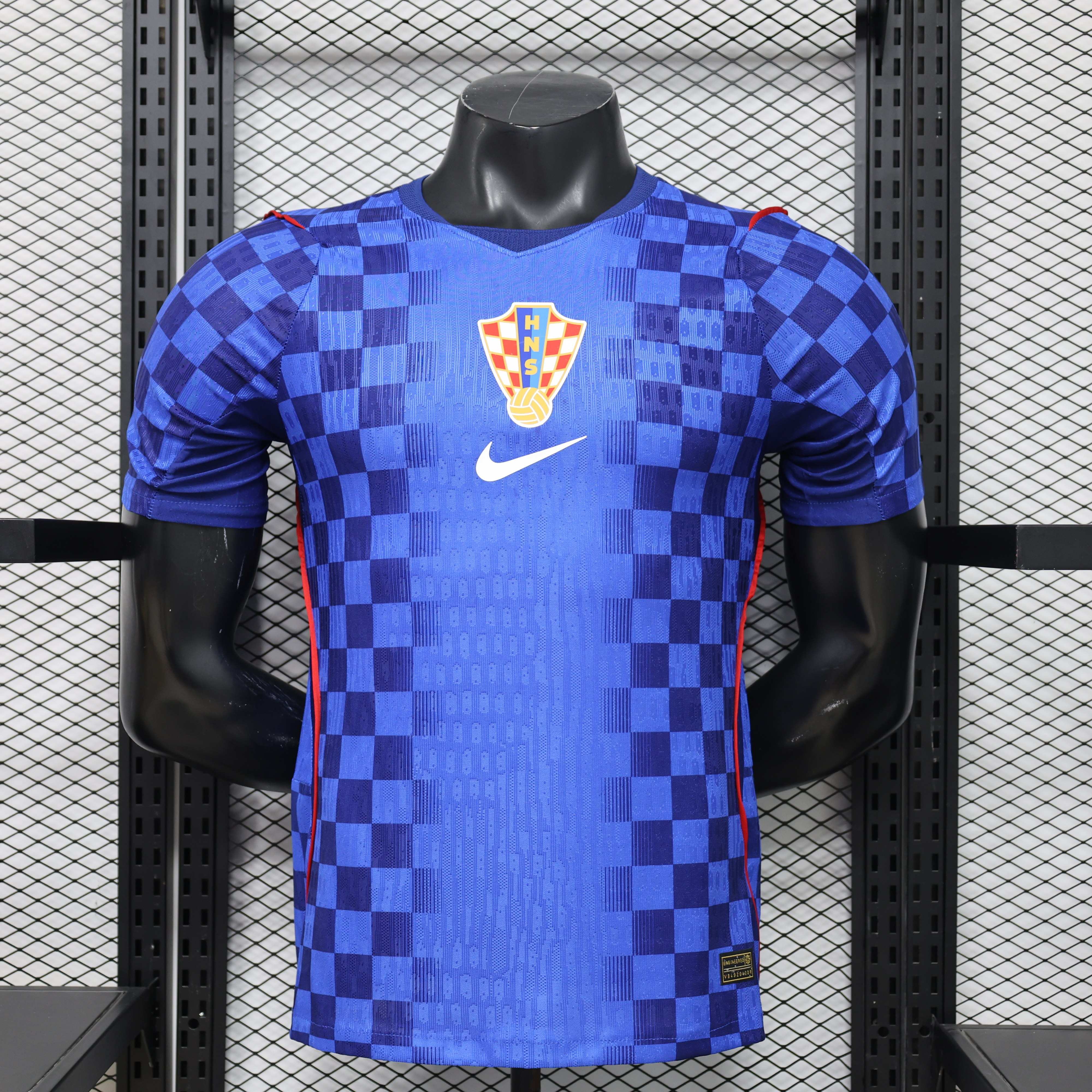 Croatia Authentic Soccer Jersey Away Shirt 2026 World Cup Edition in Blue