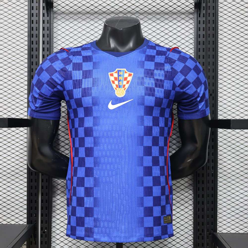 Croatia Authentic Soccer Jersey Away Shirt World Cup 2026