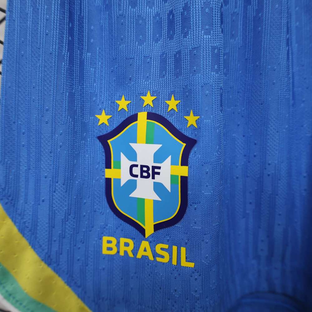 Brazil Authentic Soccer Home Custom Shorts World Cup 2026