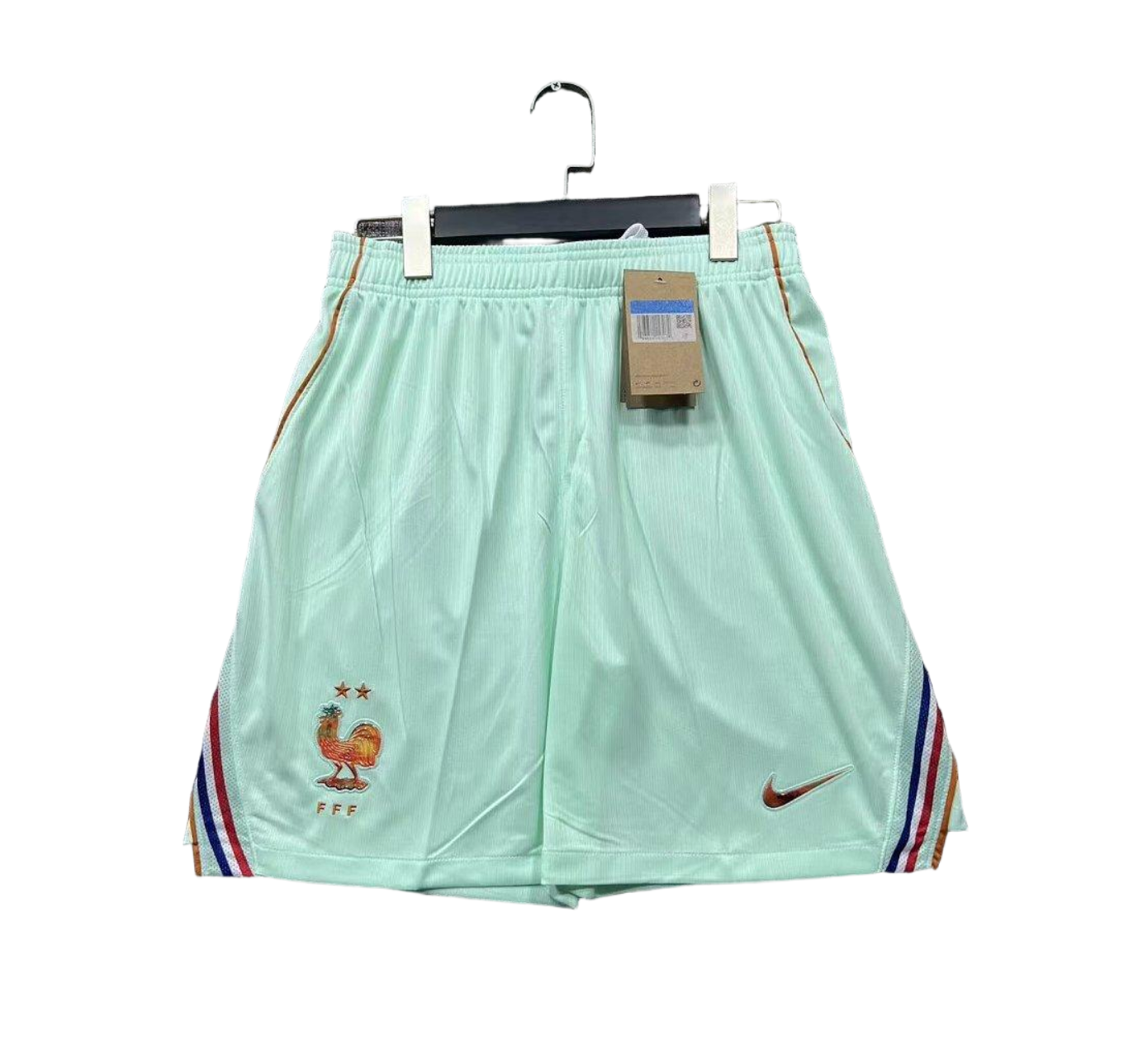 France Soccer Jersey Away Custom Shorts 2026 World Cup Edition in Light Green