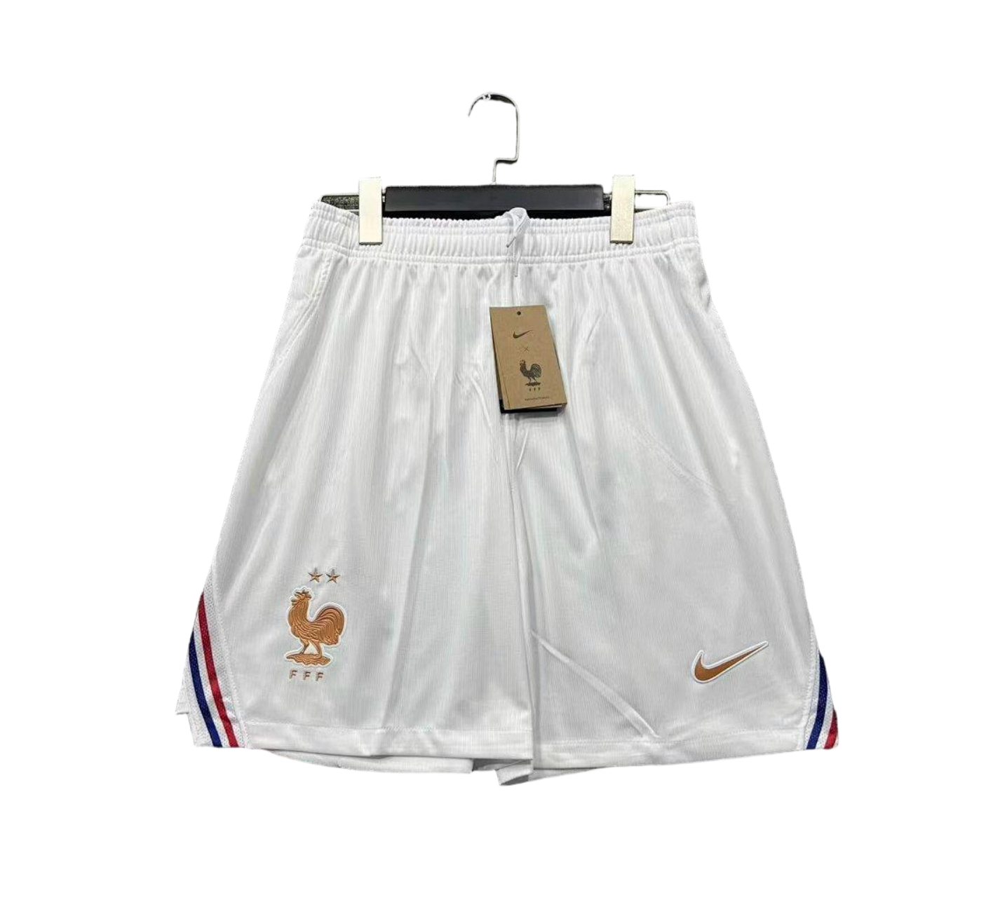 France Soccer Jersey Home Custom Shorts 2026 World Cup Edition in White