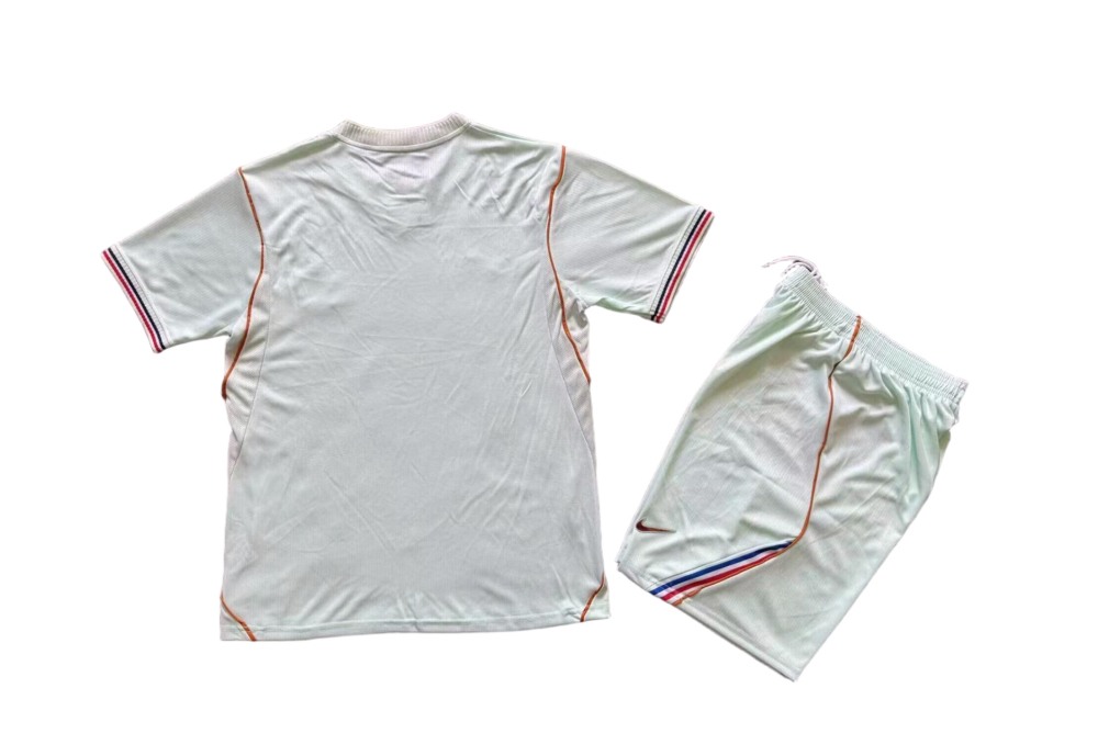 France Football Jersey Away Kids Kit Jersey+Shorts World Cup 2026