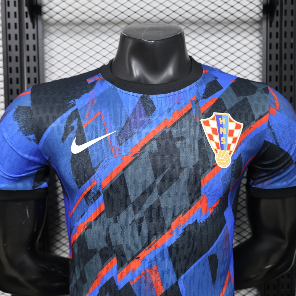 Croatia Authentic Soccer Jersey Blue Special Edition Shirt World Cup 2026