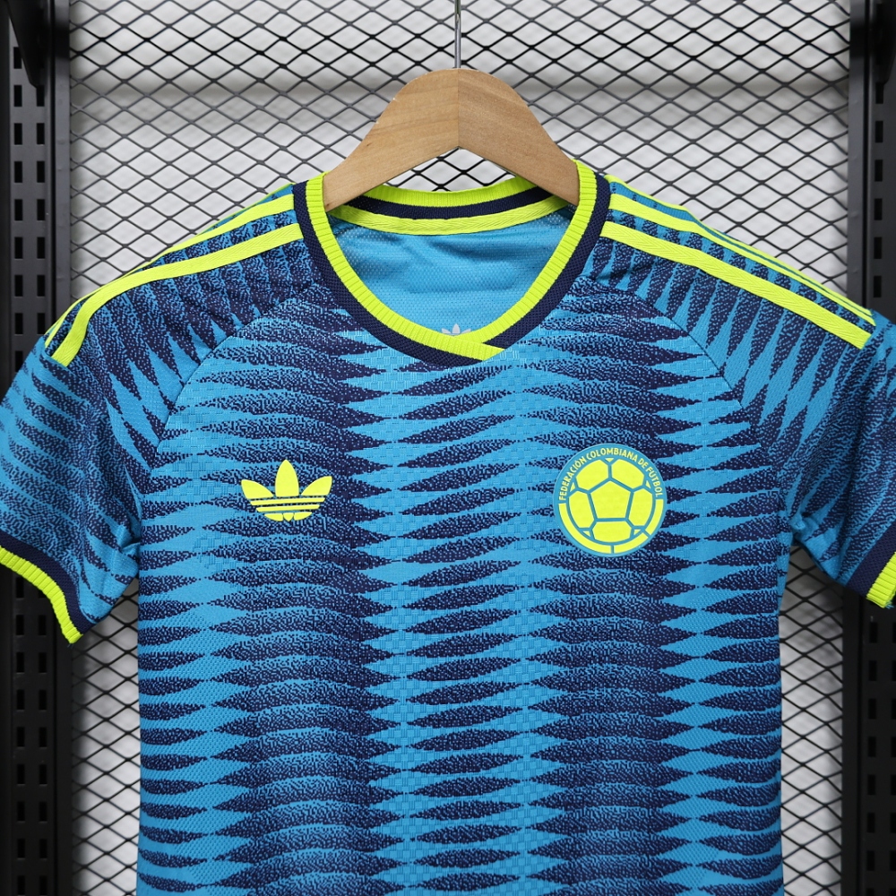 Colombia Authentic Soccer Jersey Women's Away Shirt World Cup 2026 - Player Version