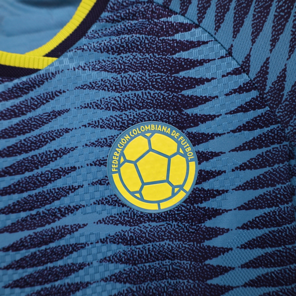 Colombia Authentic Soccer Jersey Women's Away Shirt World Cup 2026 - Player Version