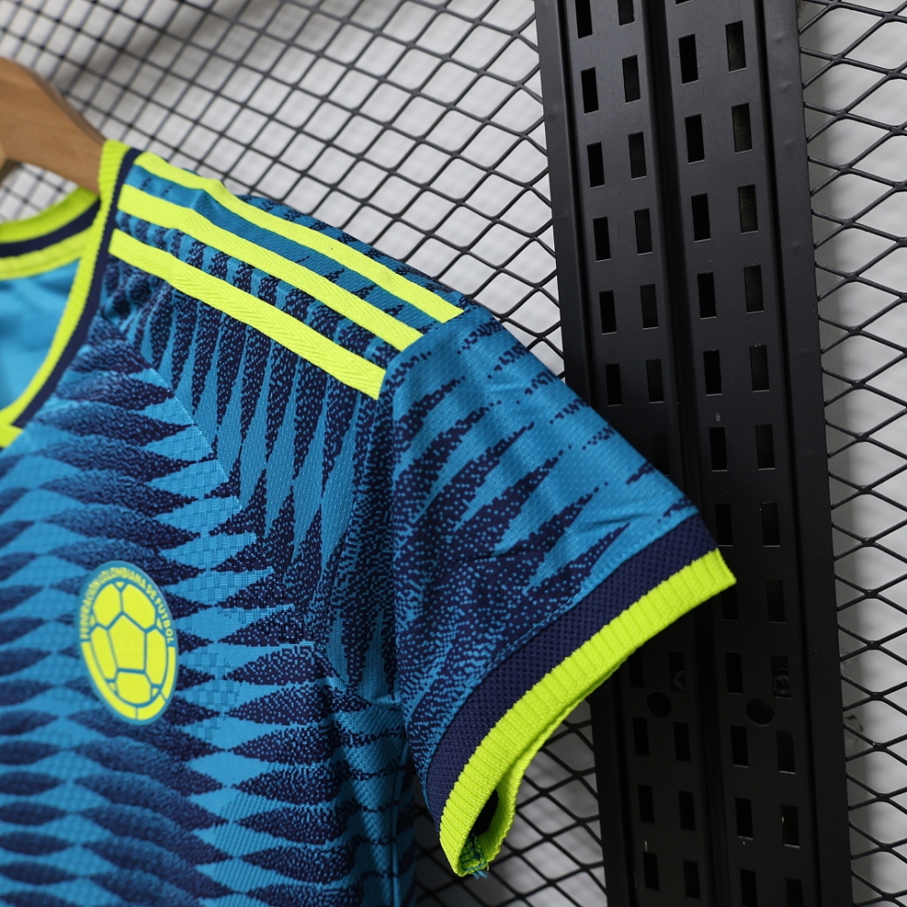 Colombia Authentic Soccer Jersey Women's Away Shirt World Cup 2026 - Player Version