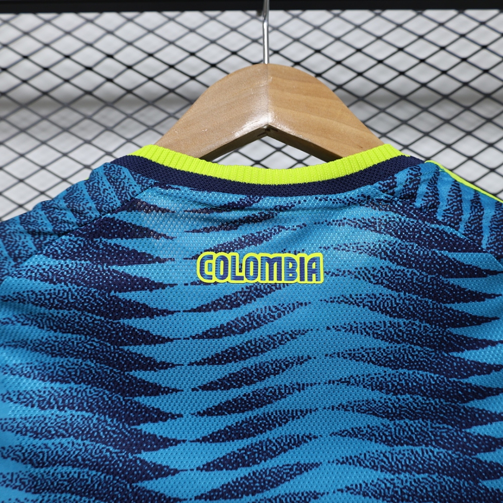 Colombia Authentic Soccer Jersey Women's Away Shirt World Cup 2026 - Player Version